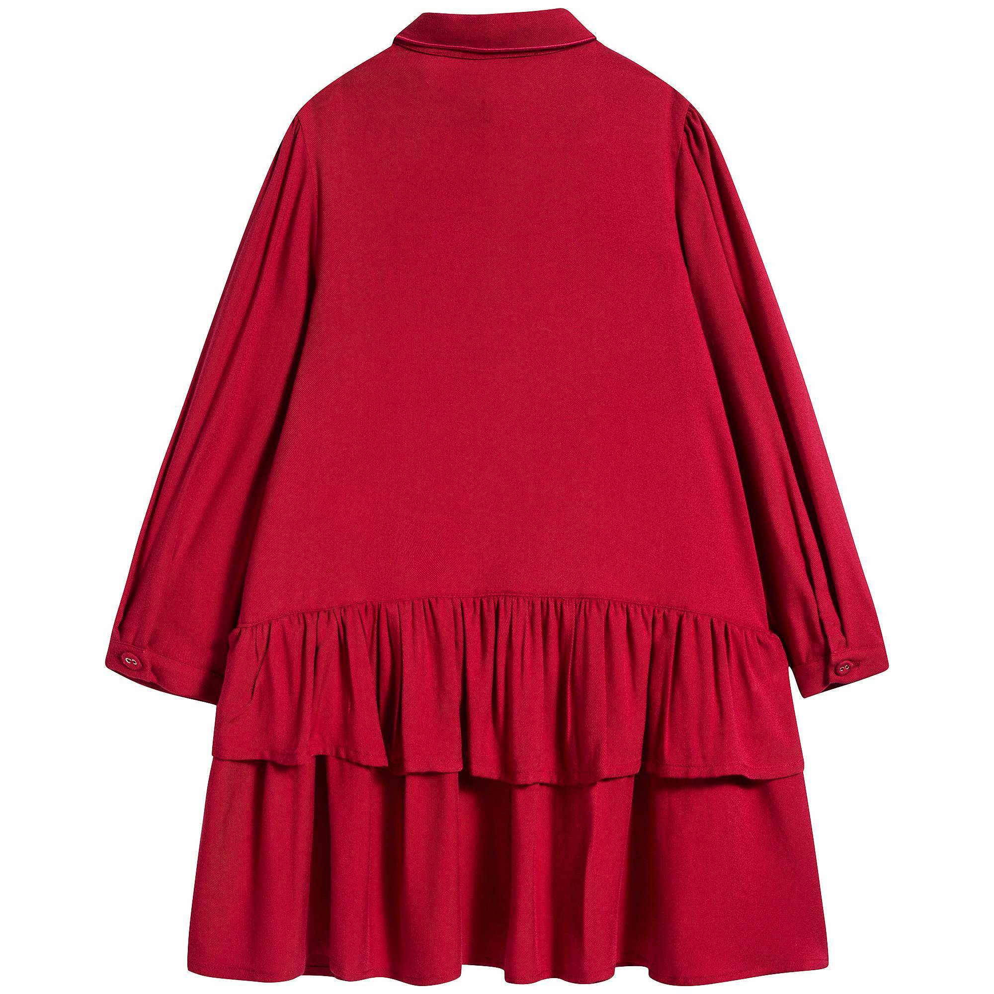 Girls Red Dress