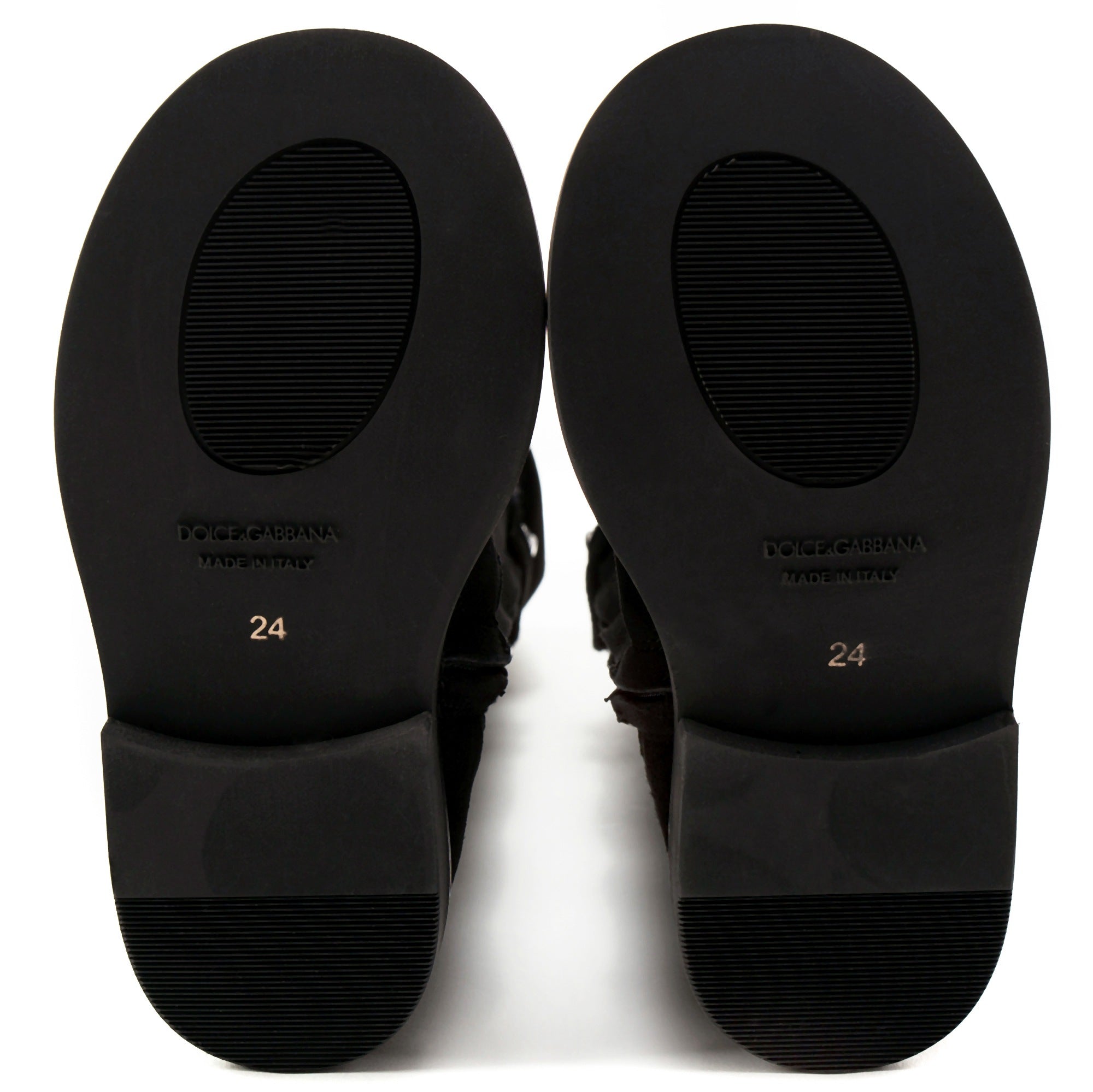 Girls Black High-help Boots Shoes