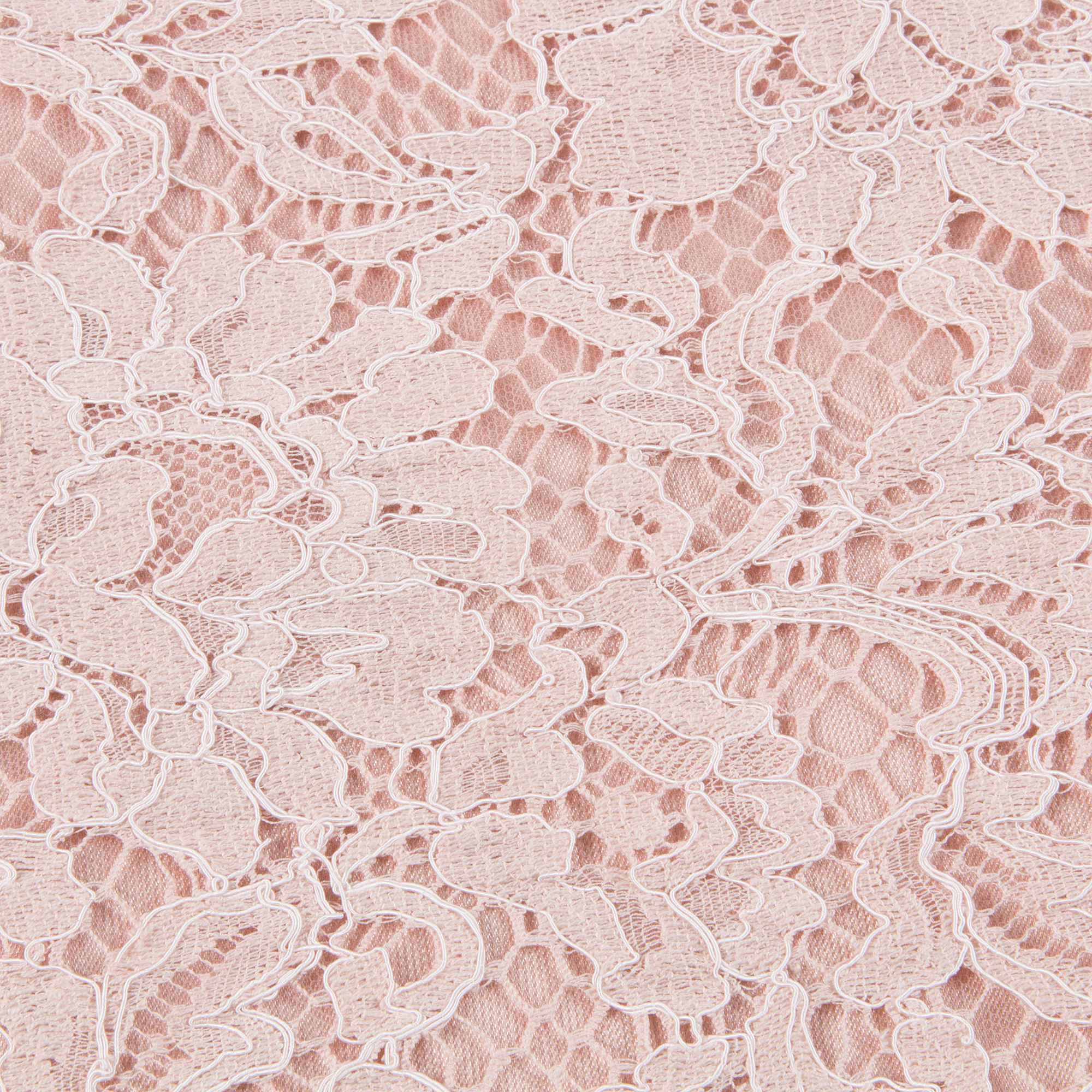 Girls Pink Lace Dress