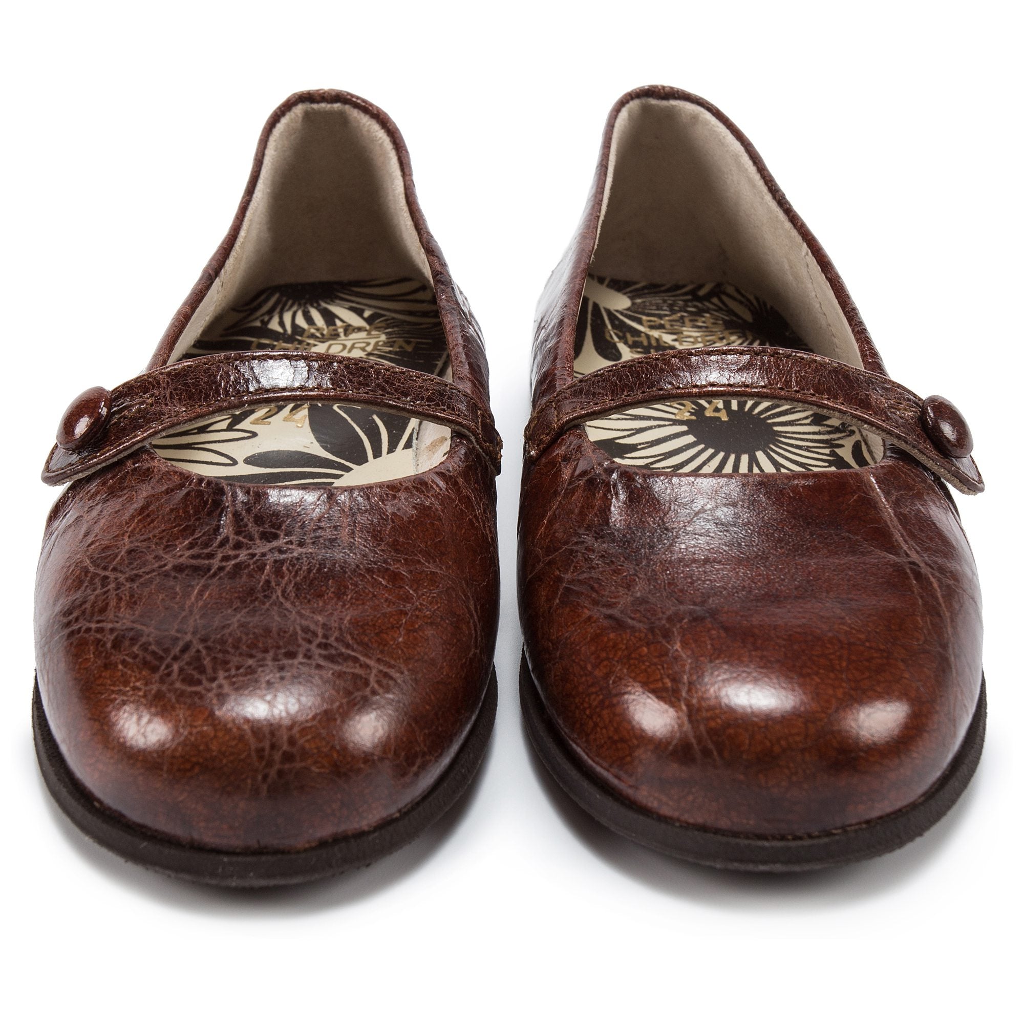 Girls Cappuccino Gleam Shoes