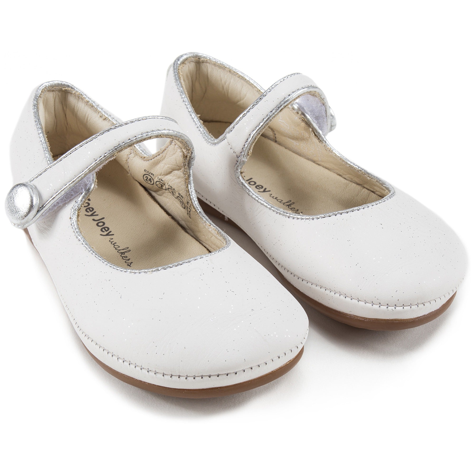 Girls Milky Galaxy Leather Shoes