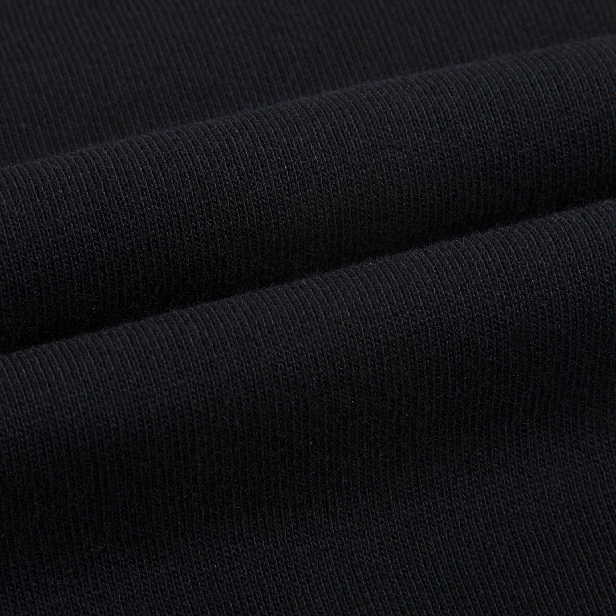 Girls Black Logo Cotton Sweatshirt