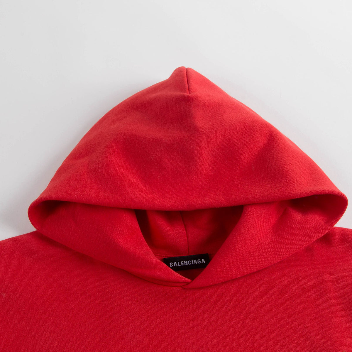 Sweat-shirt en coton à logo rouge pour garçons et filles