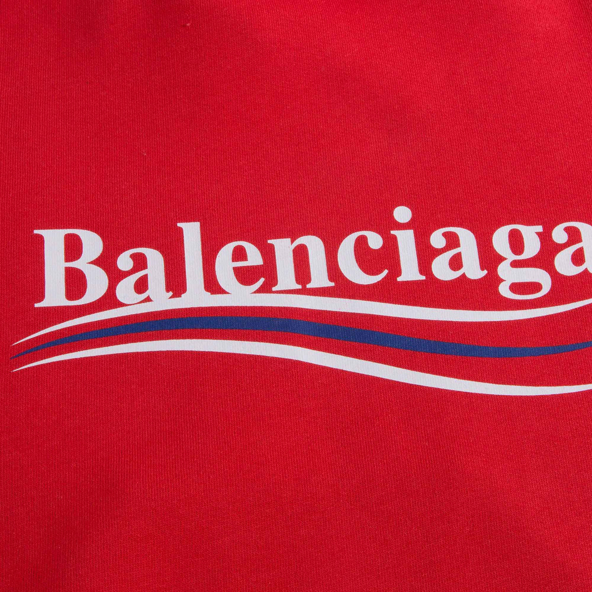 Sweat-shirt en coton à logo rouge pour garçons et filles
