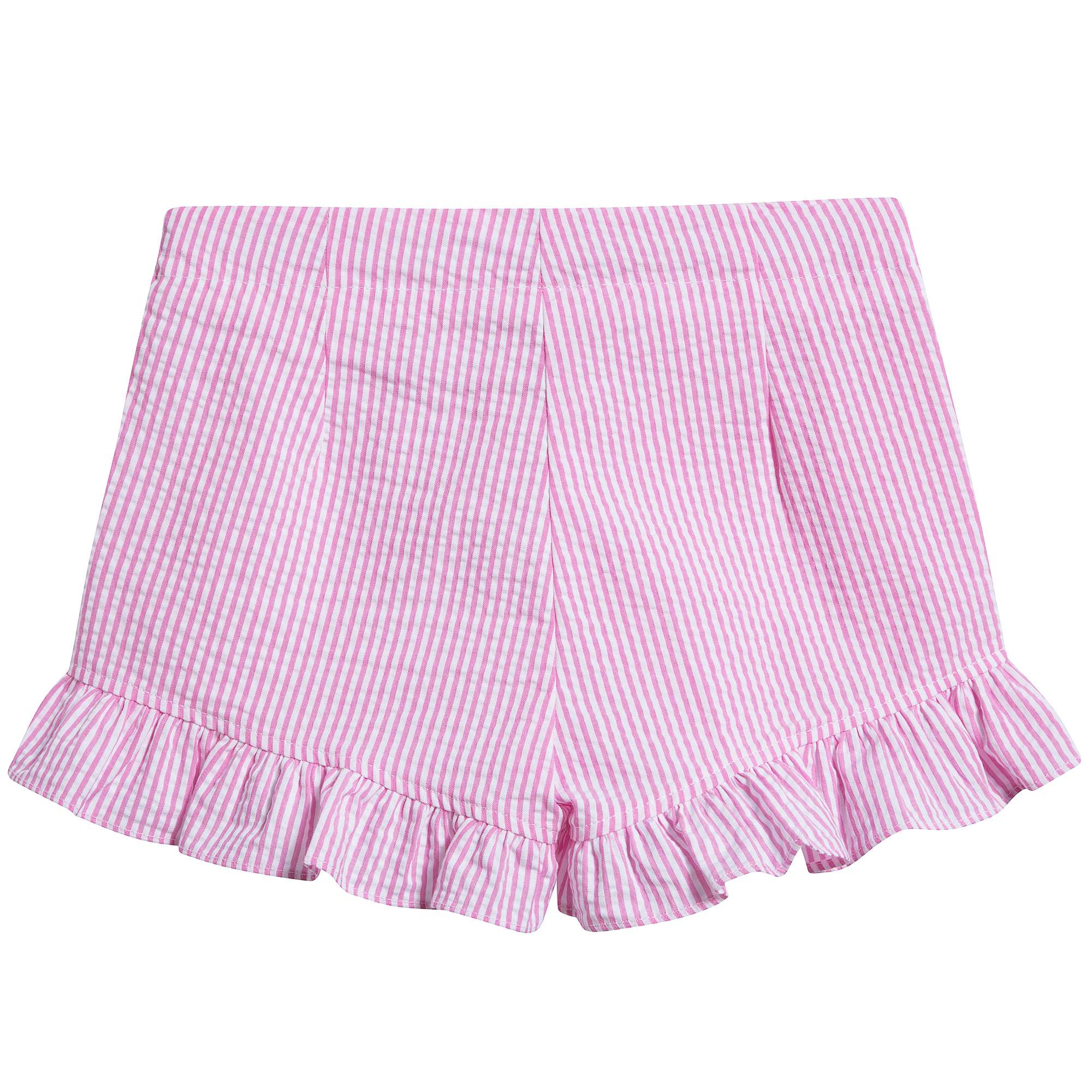 Girls Azalea Pink Cotton Shorts