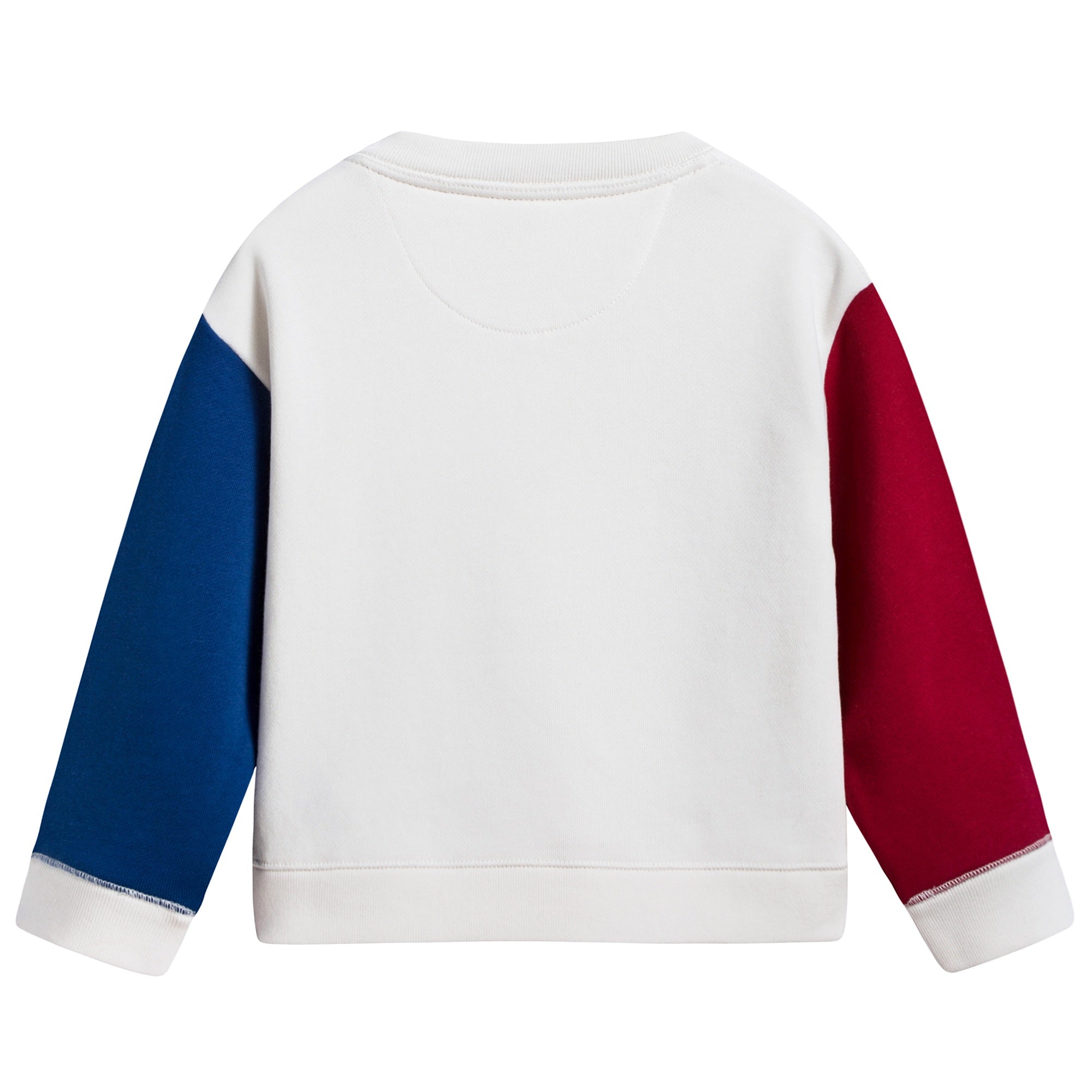Baby Boys White 鈥淔laky clouds鈥? Cotton Sweatshirt