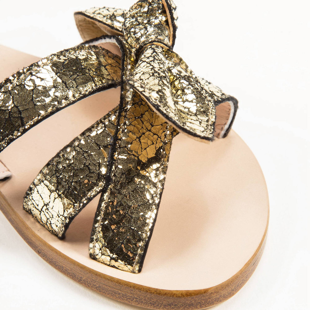 Sandales Dore Cuir Fille