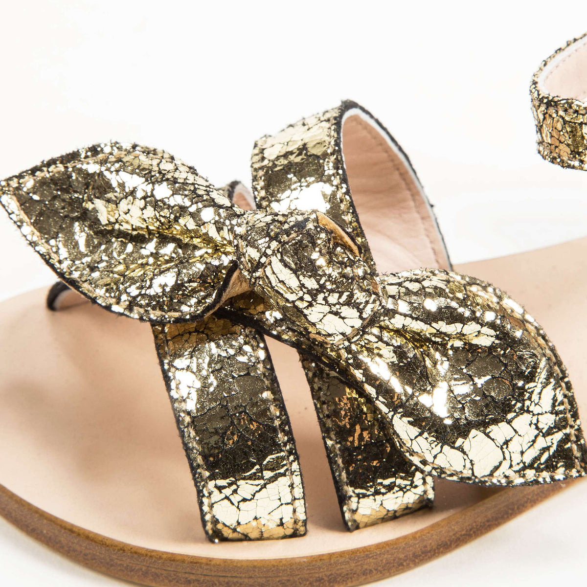 Sandales Dore Cuir Fille