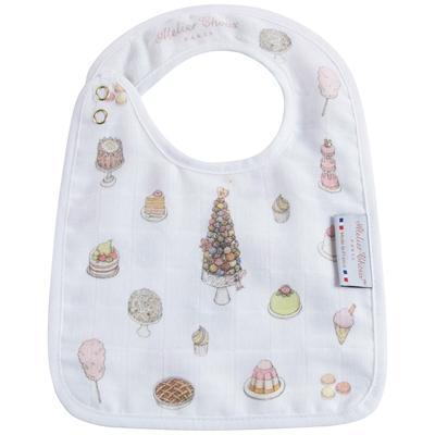 Small Bib Sweetie Pie - Gold Snaps