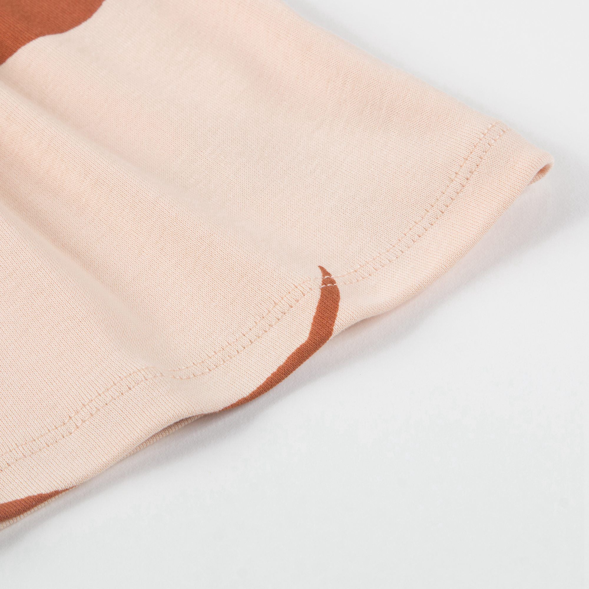 Girls Beige Organic Cotton "Dog" Dresse