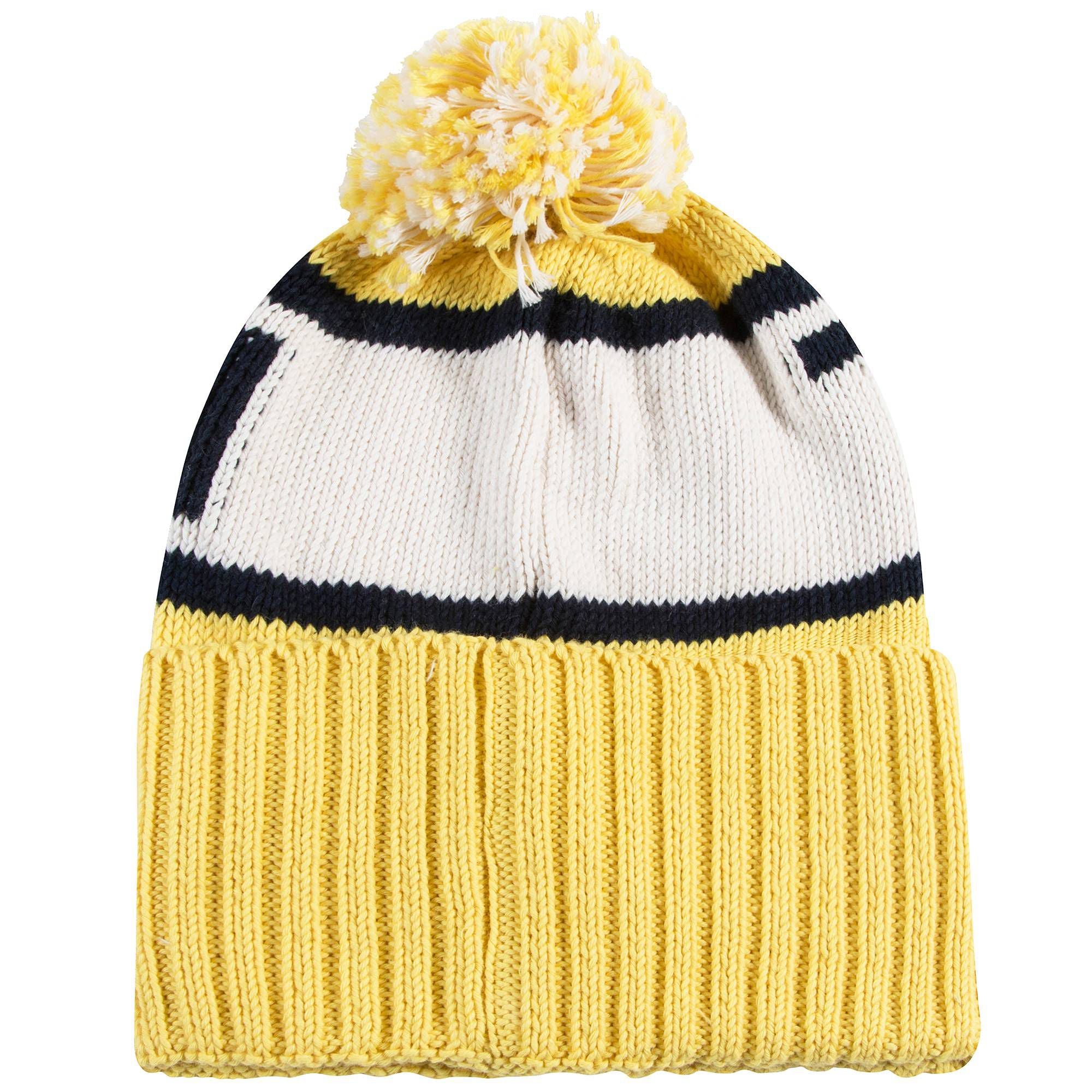Girls Yellow Cotton Hat