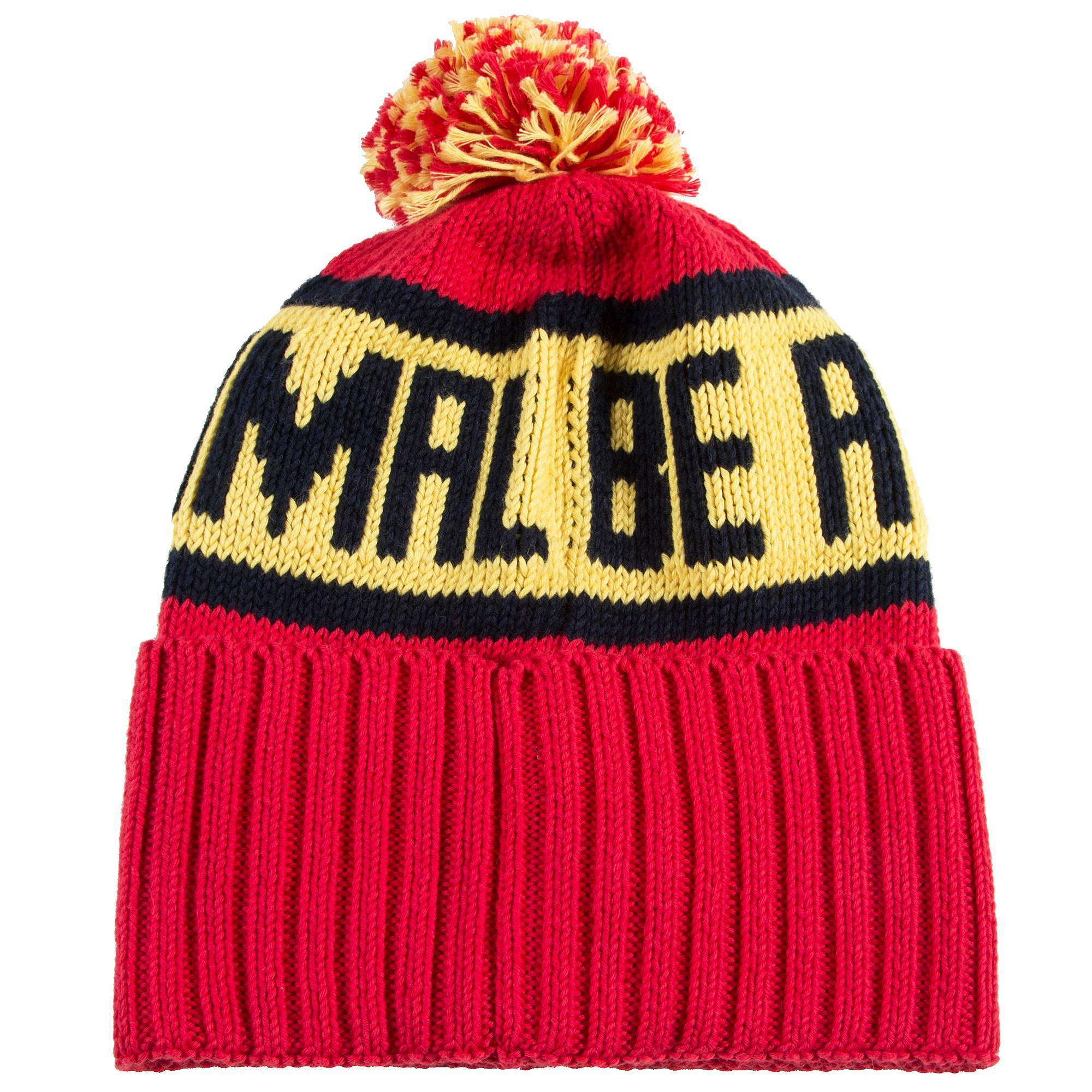 Girls Red Apple Cotton Hat