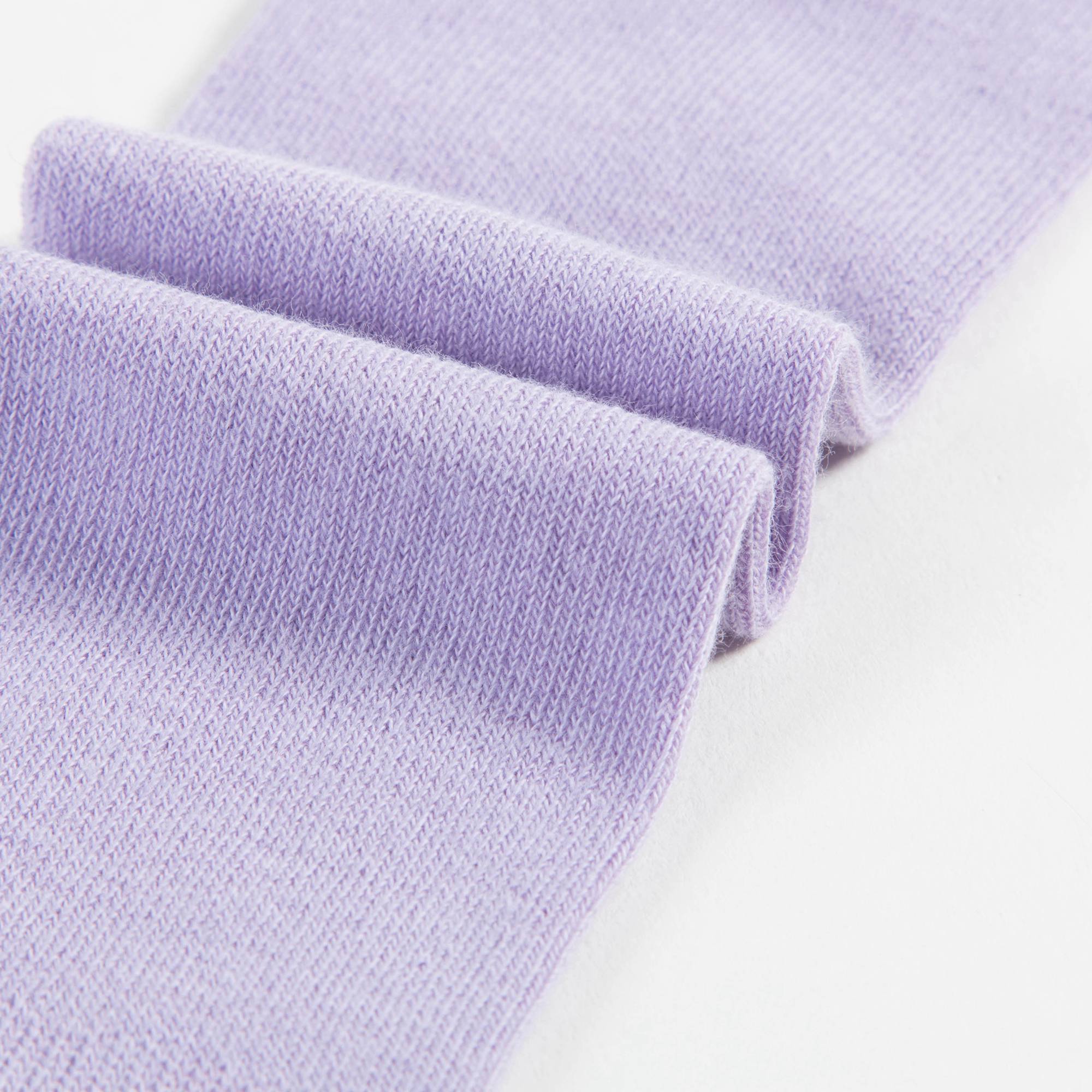 Girls & Boys Purple Cotton Socks