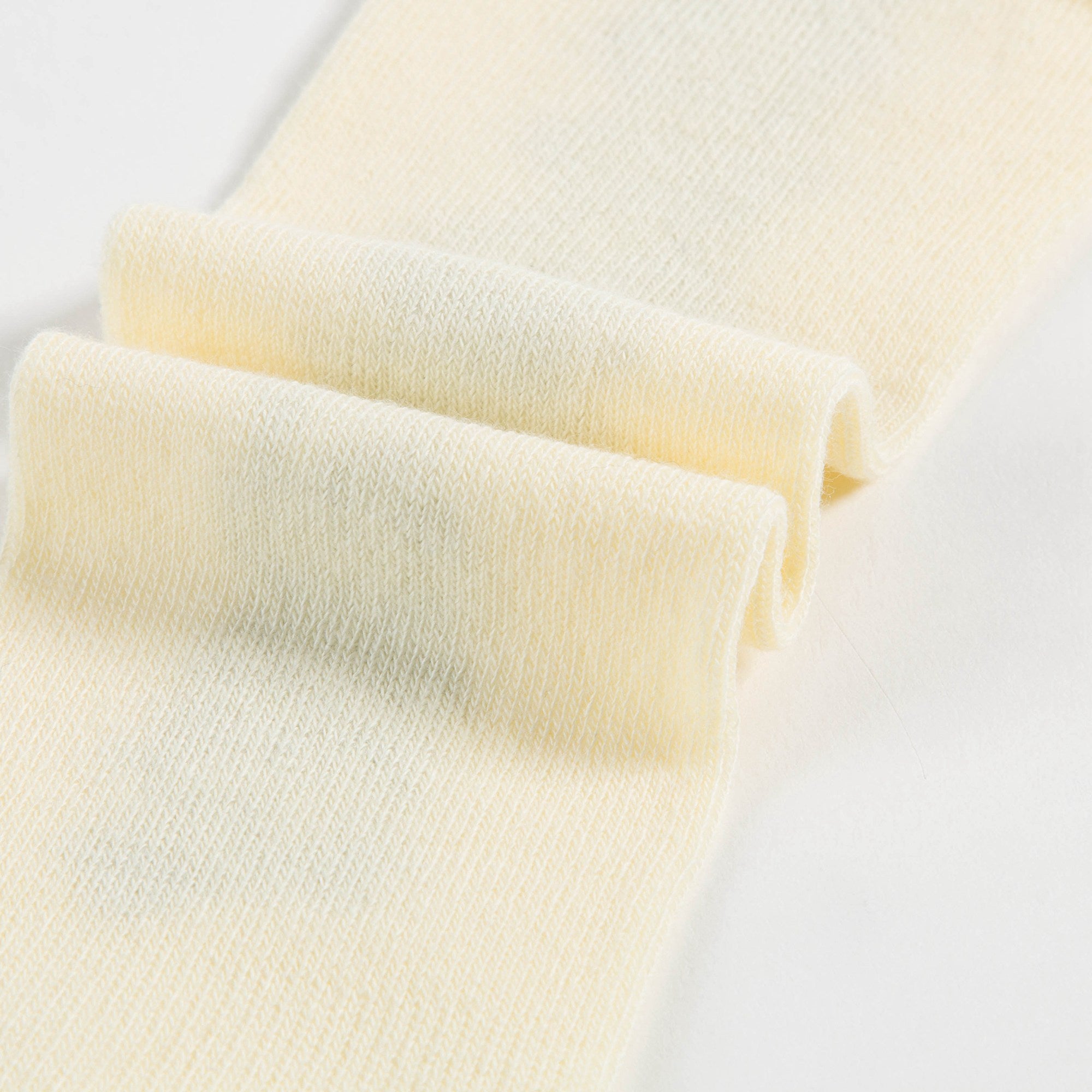 Girls & Boys Yellow Cotton Socks