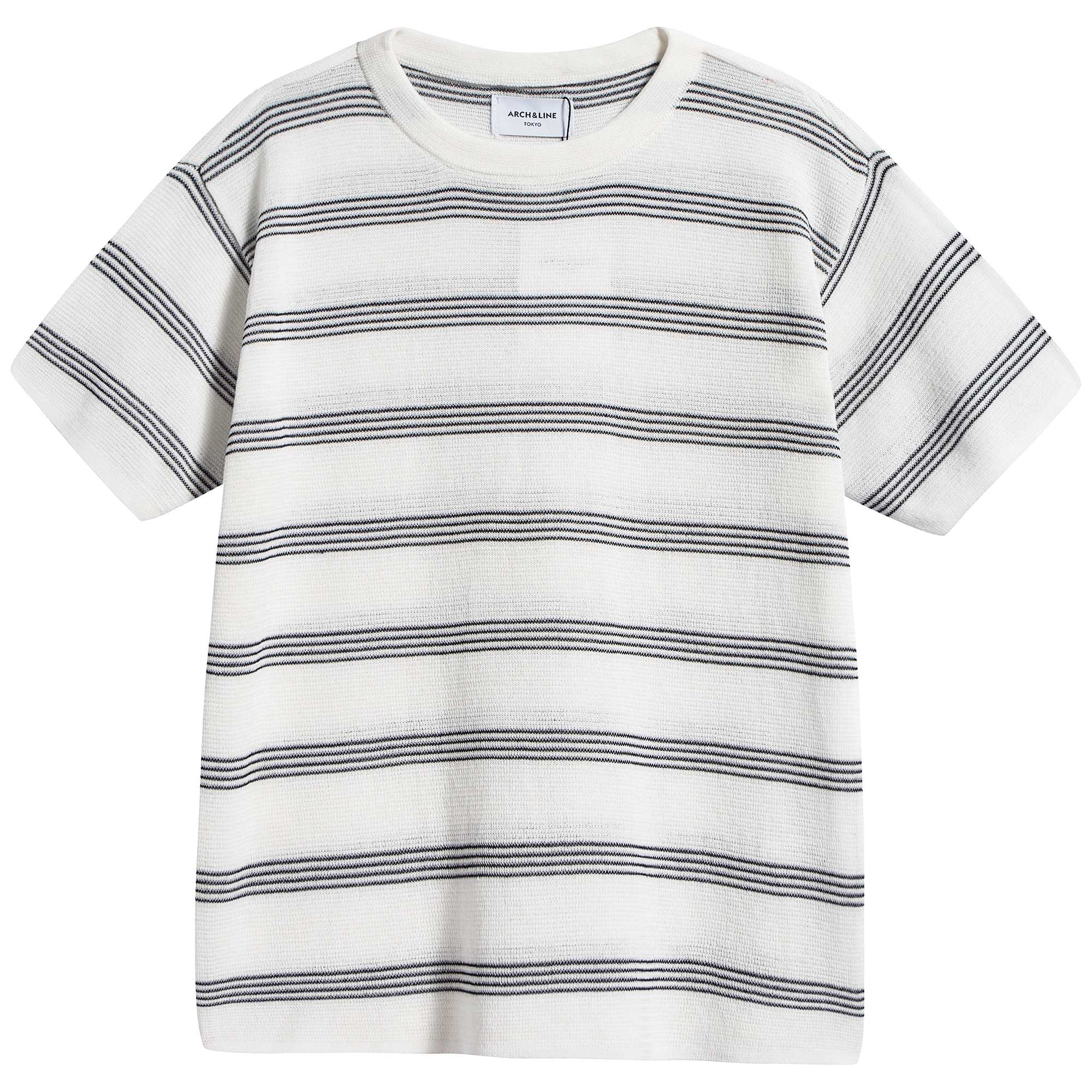 Girls White Knit T-shirt