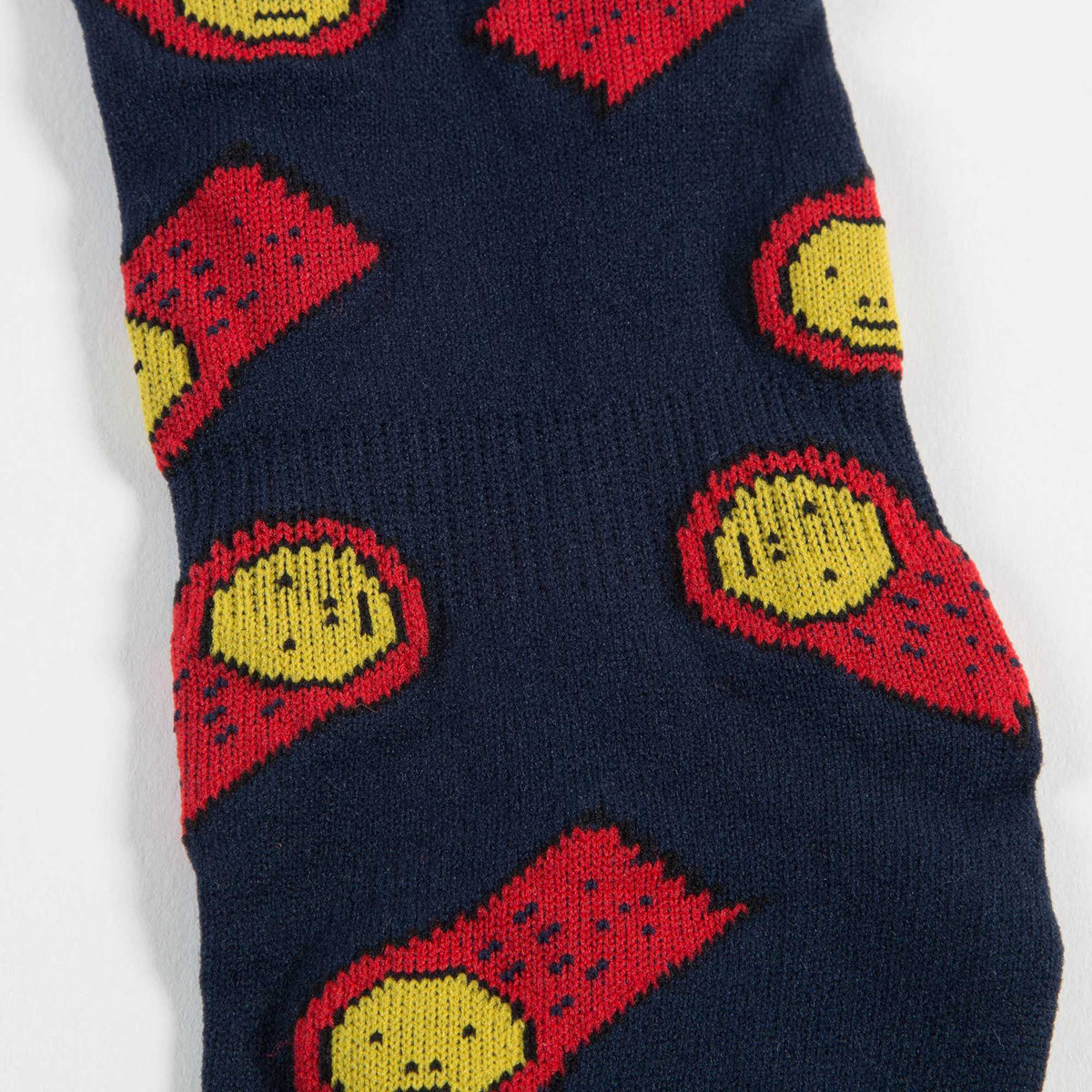 Chaussettes en coton bleu marine pour filles