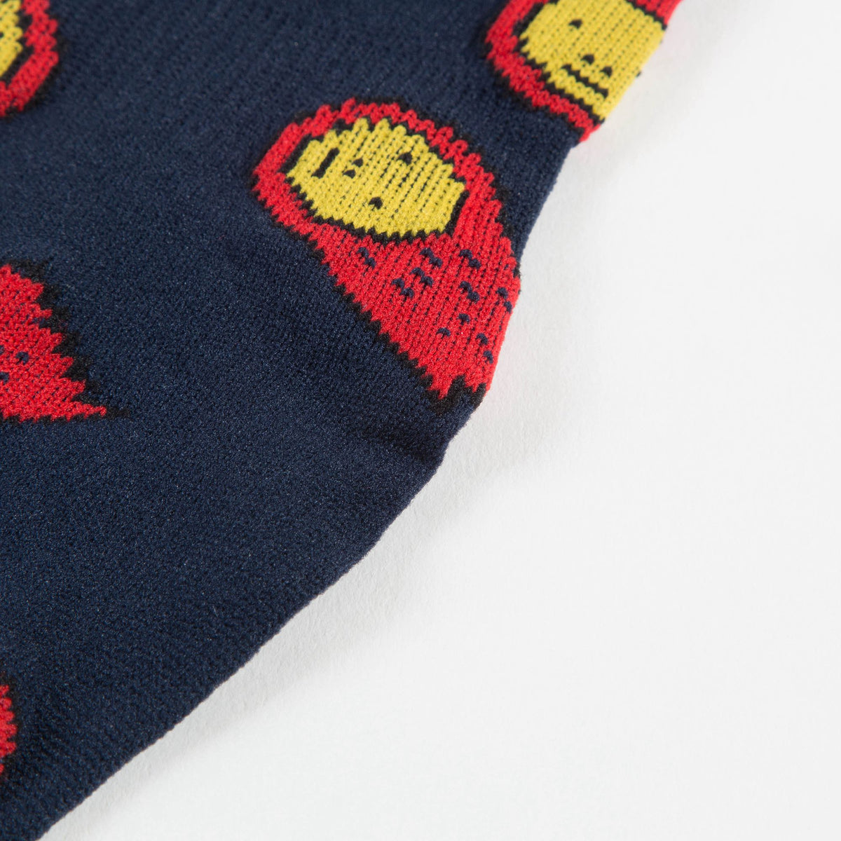 Chaussettes en coton bleu marine pour filles