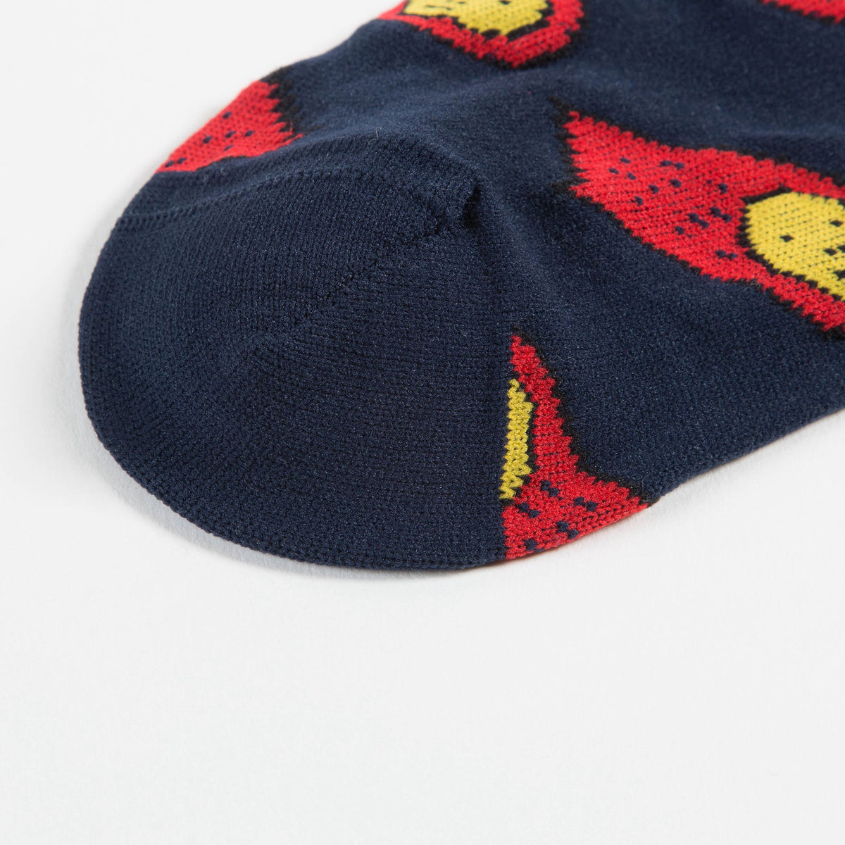 Chaussettes en coton bleu marine pour filles