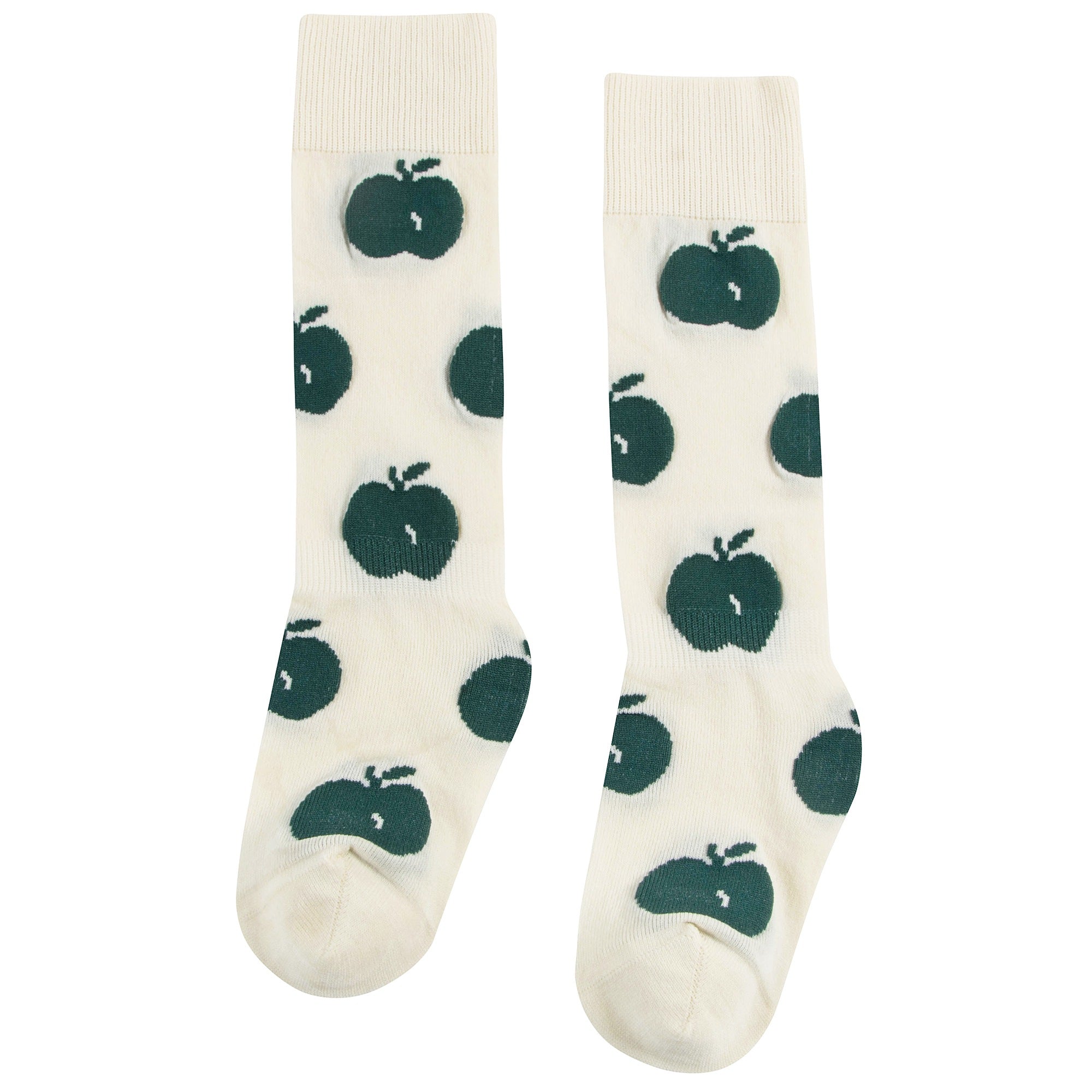 Girls Raw White Cotton Socks