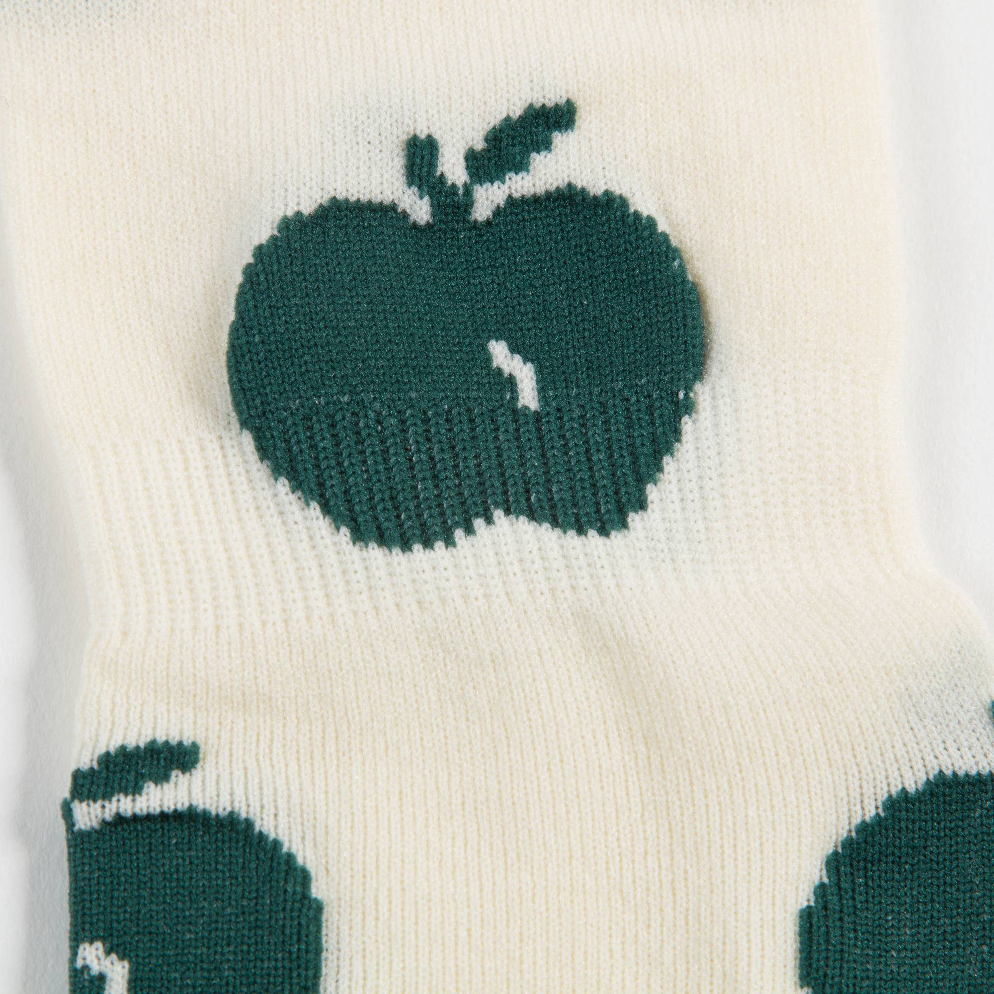 Girls Raw White Cotton Socks