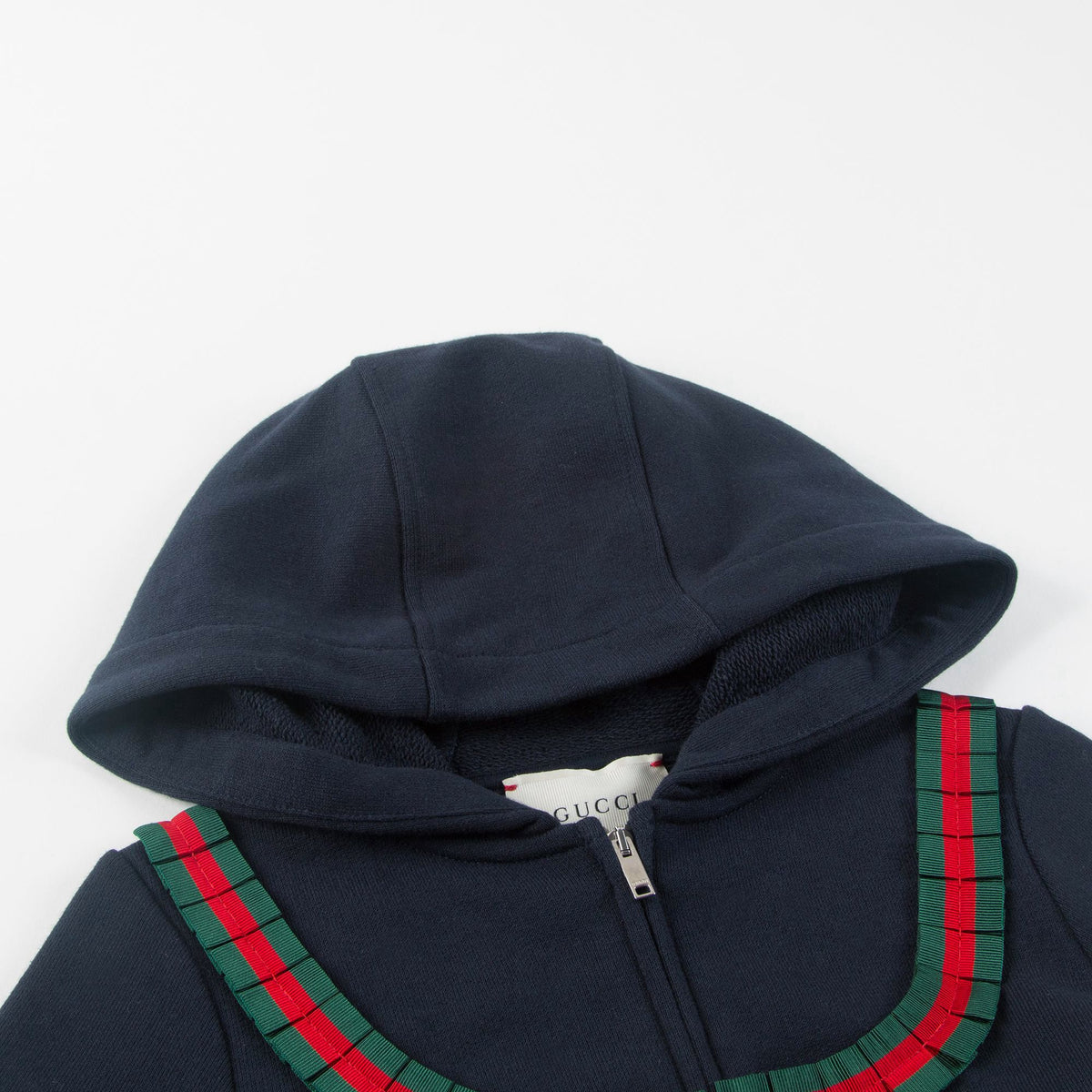 Sweat-shirt en jersey de coton bleu pour fille