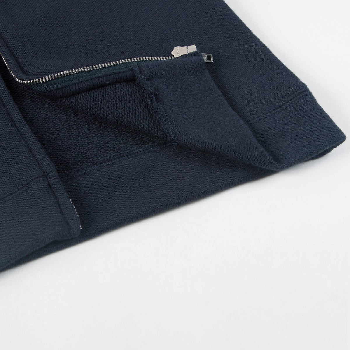 Sweat-shirt en jersey de coton bleu pour fille