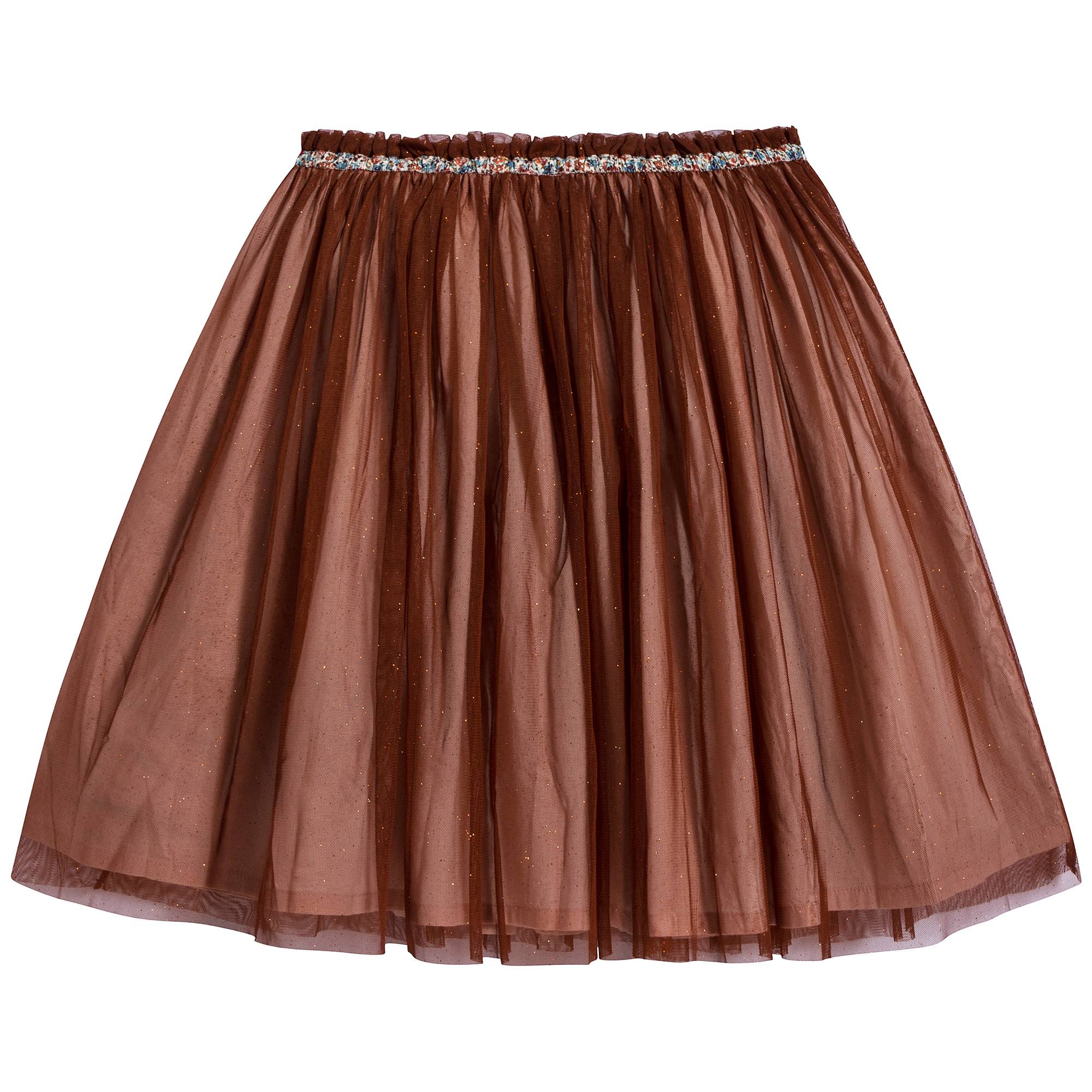 Girls Chestnut Skirt