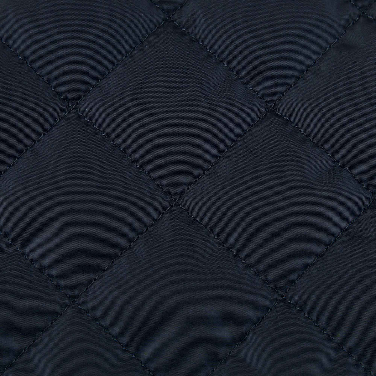 Manteau matelassé bleu marine pour bébés filles