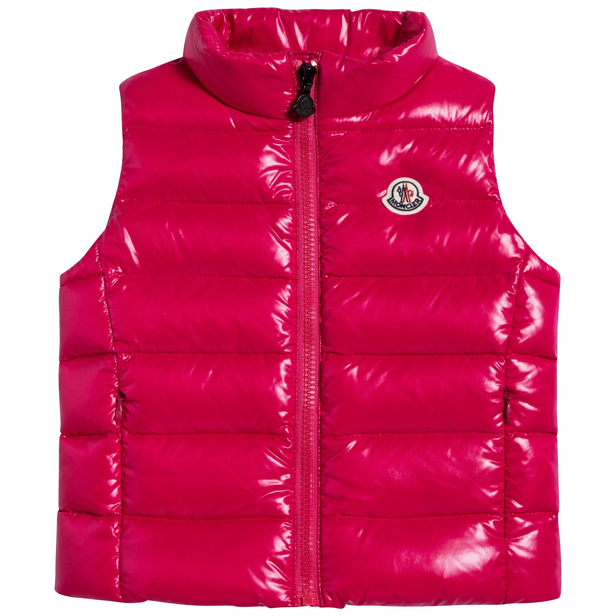 Girls Fuchsia 'GHANY' Padded Down Gilet