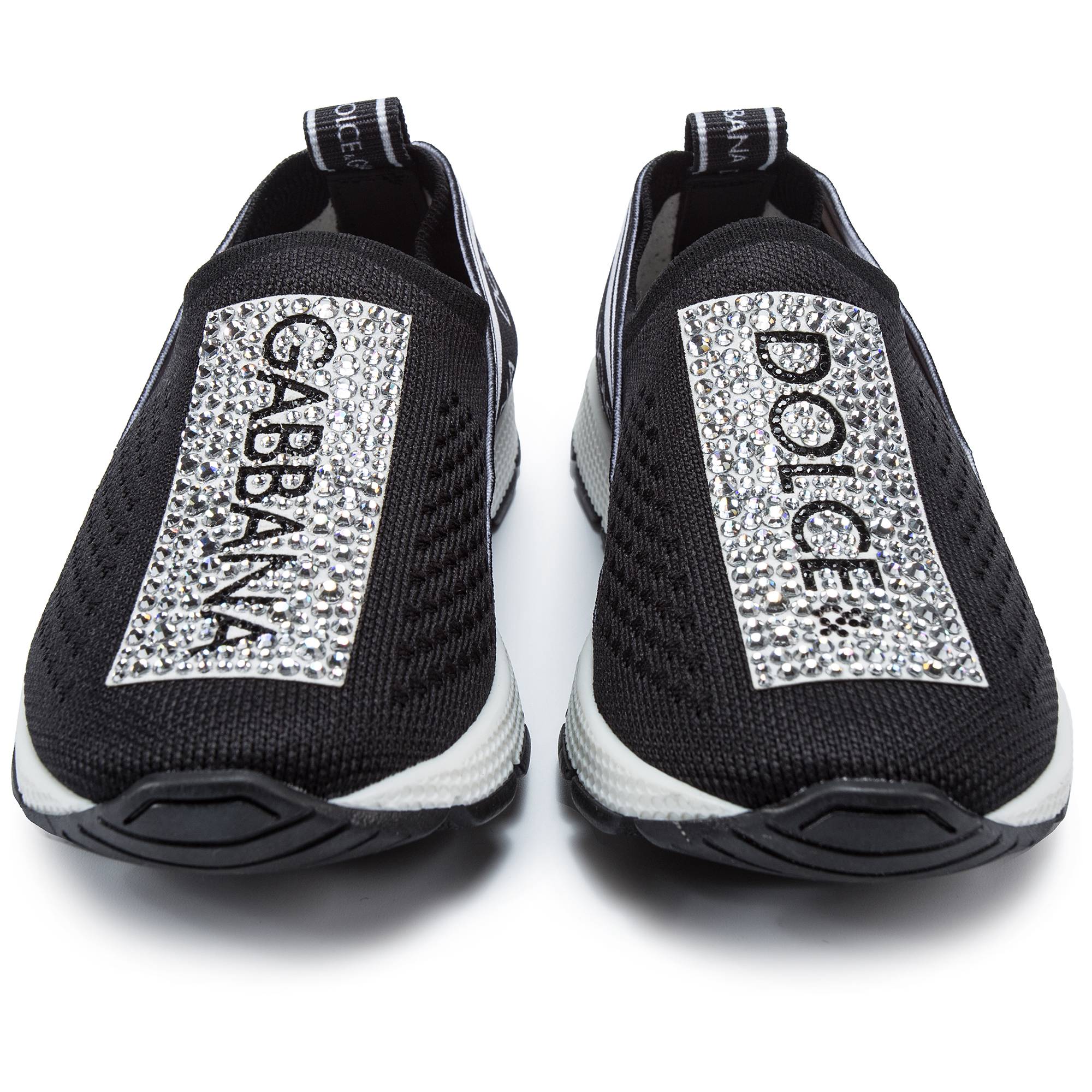 Girls Black Logo Shoes