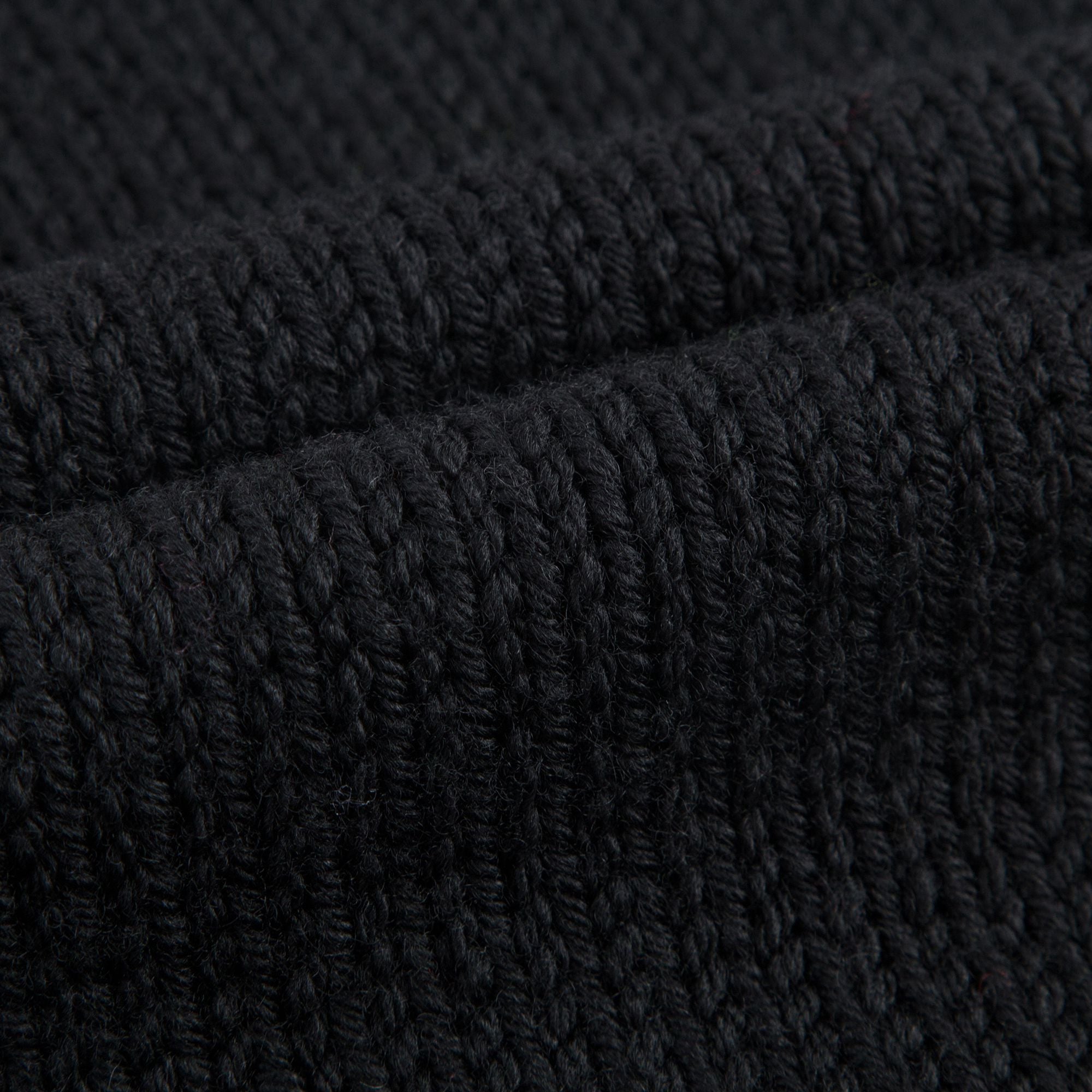 Girls Black Flowers Sweater