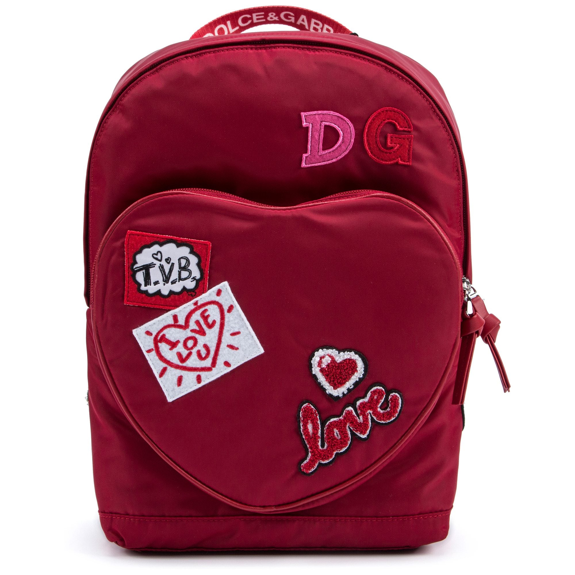 Girls Red "DG" Bag