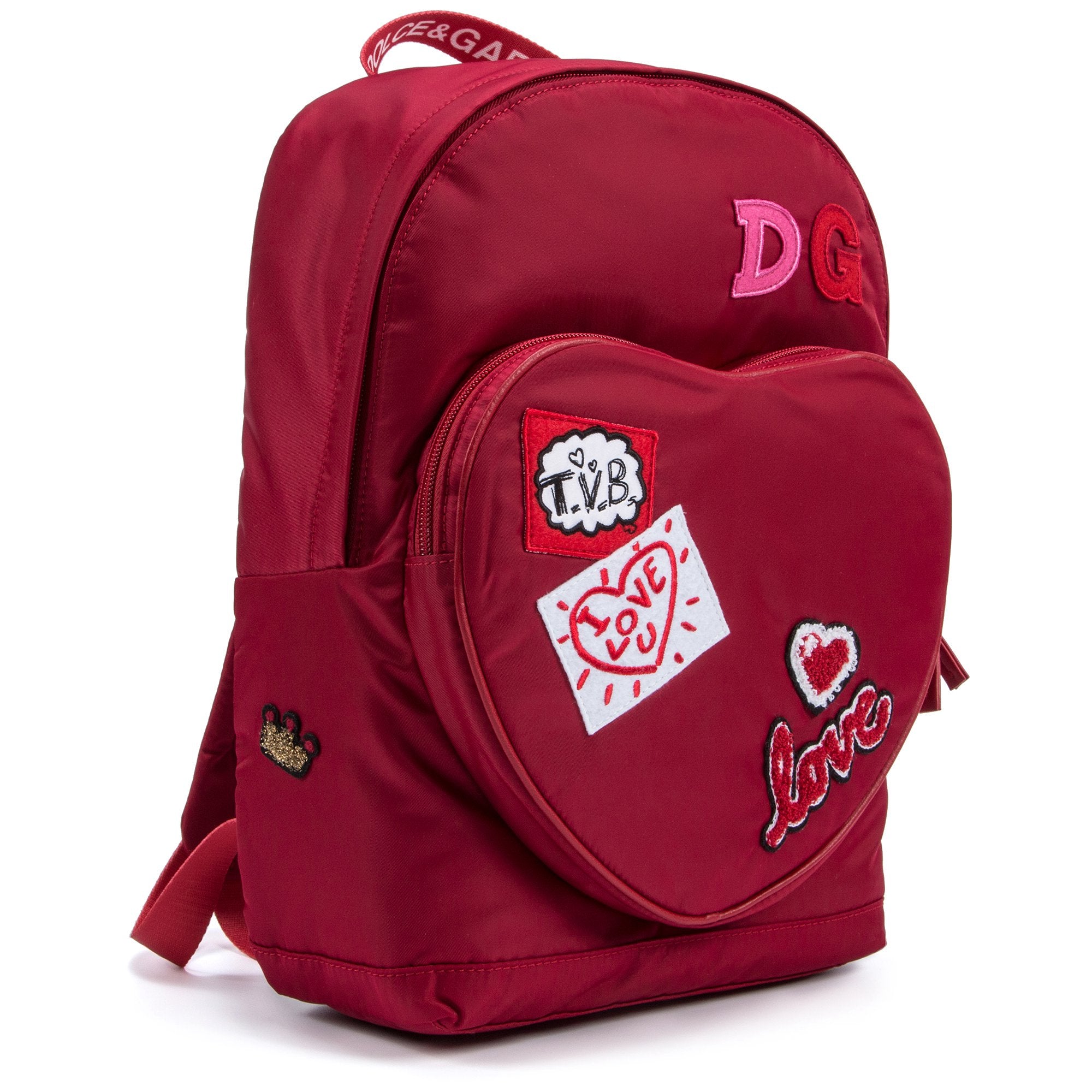 Girls Red "DG" Bag