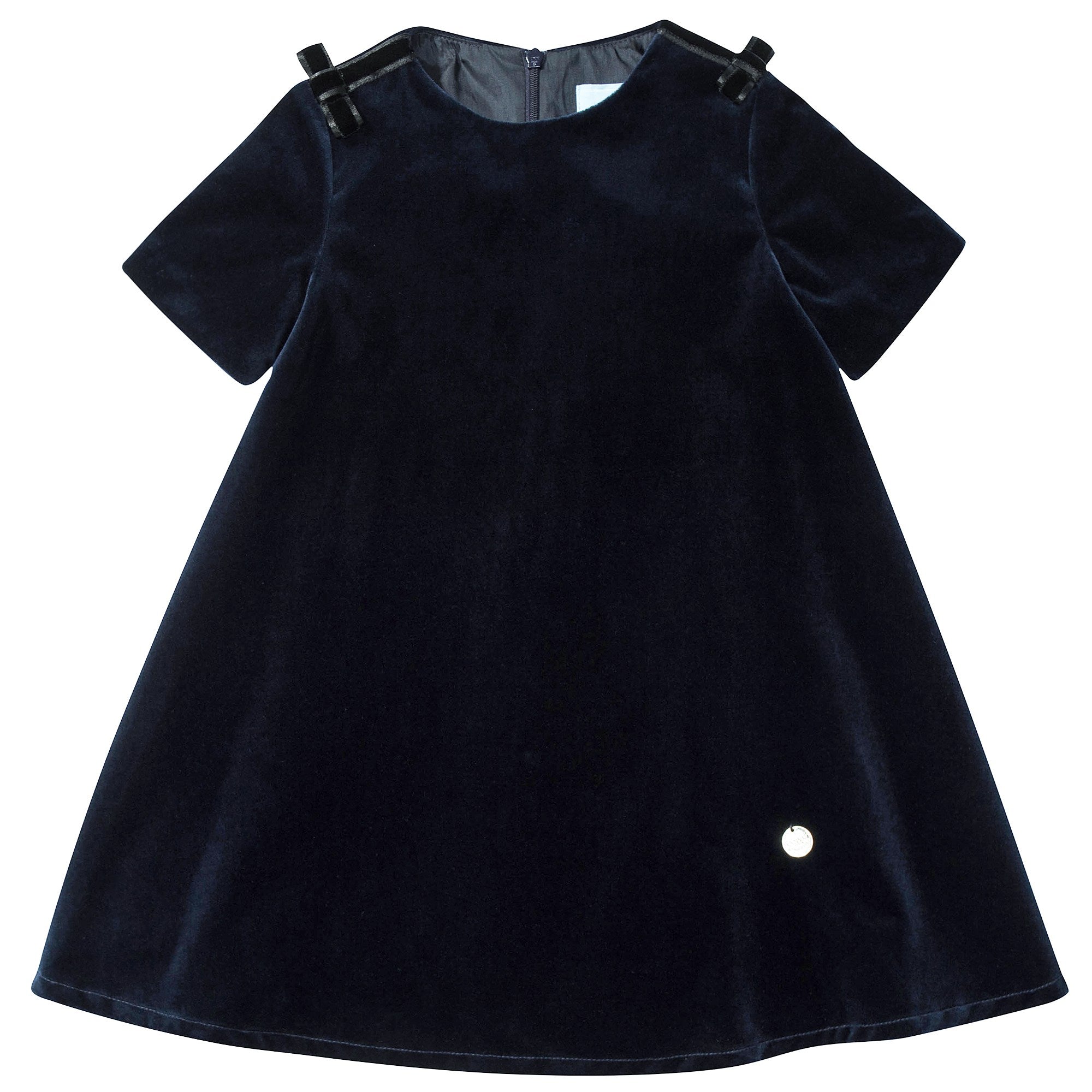 Girls Blue Cotton Dress