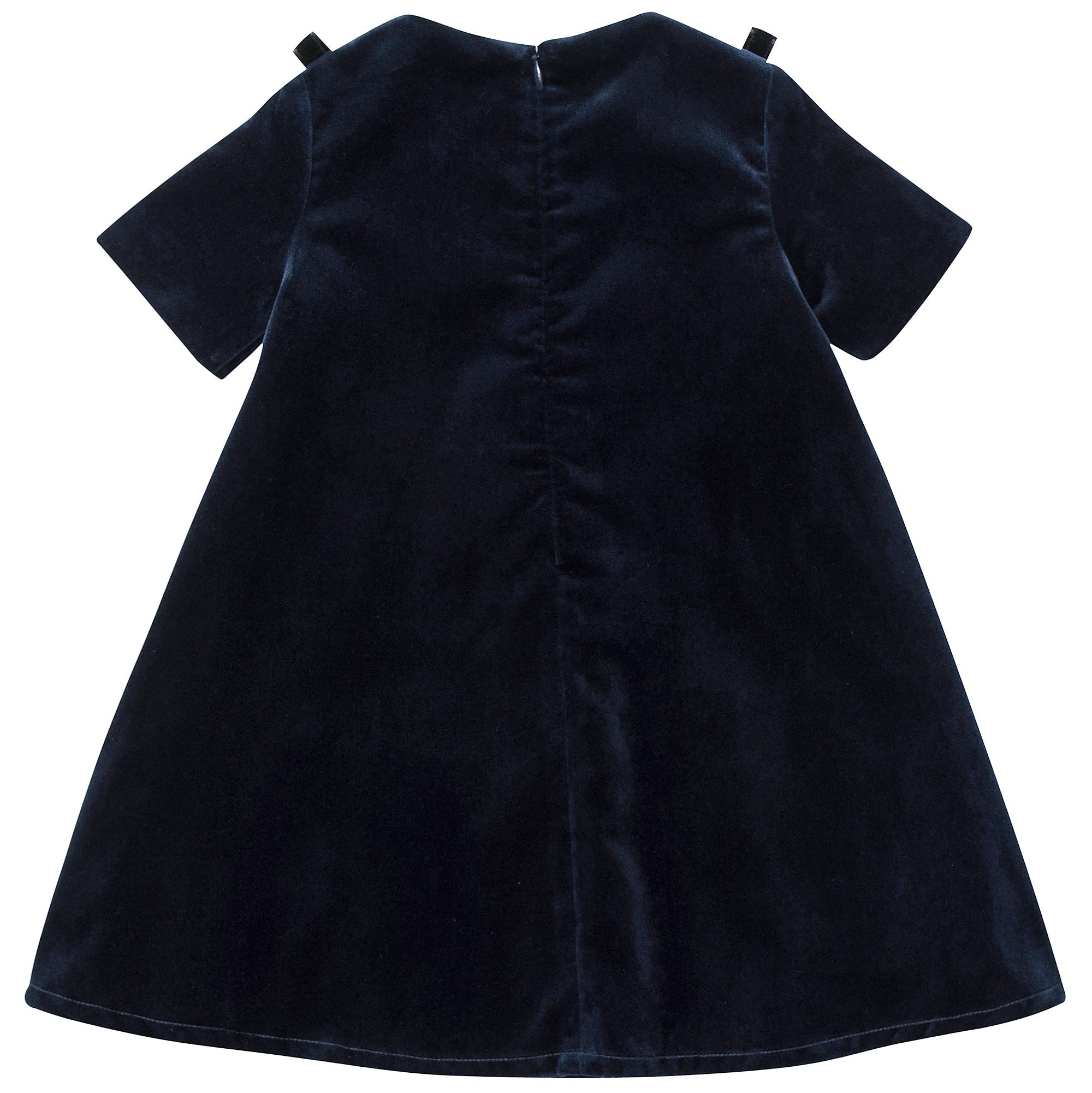 Girls Blue Cotton Dress