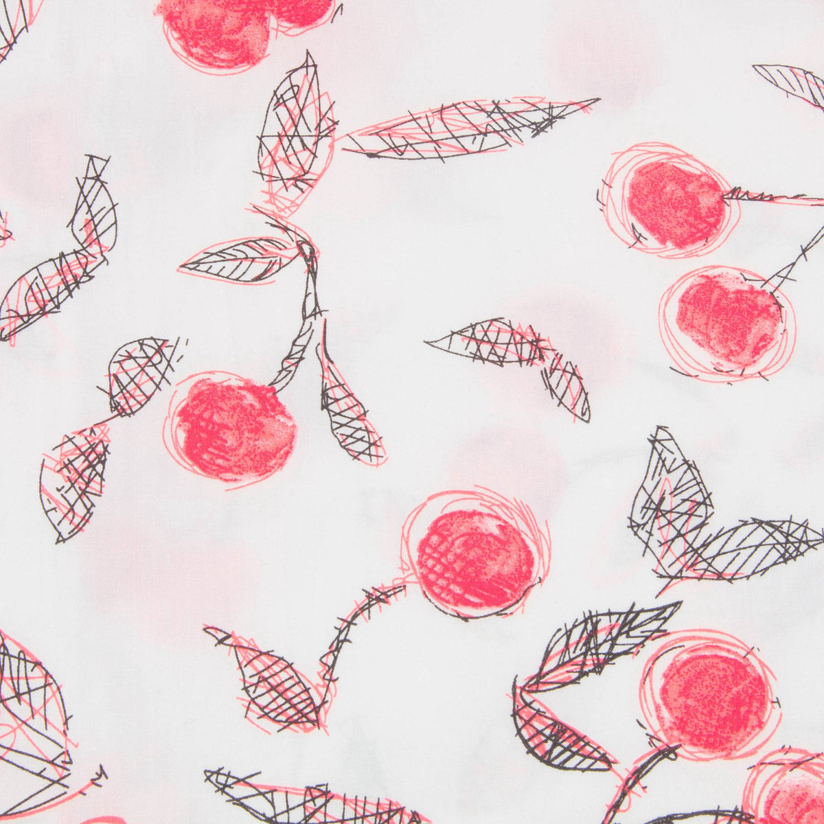 Robe fillette imprimé cerises