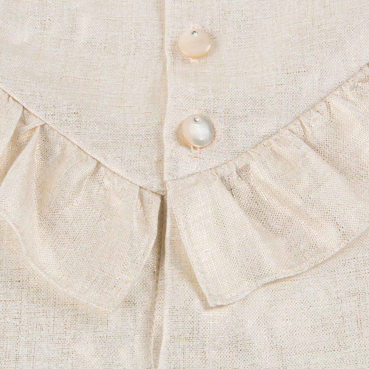 Robe dorée pour fille