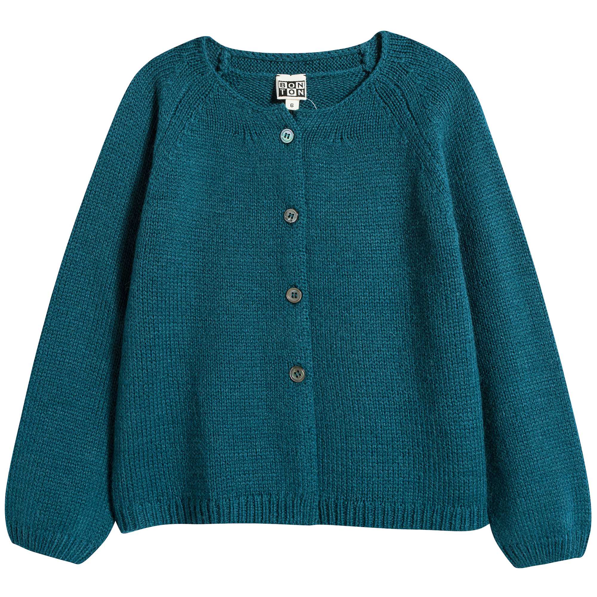 Girls Blue Paon Cardigan