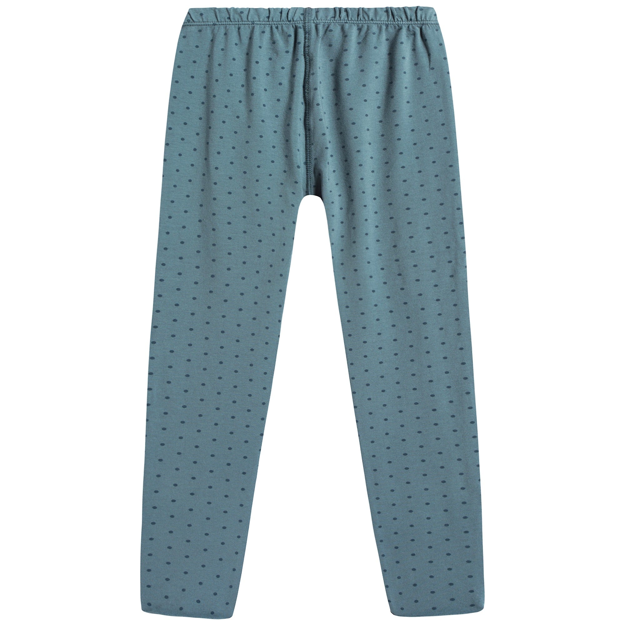 Girls Grey Cotton Leggings