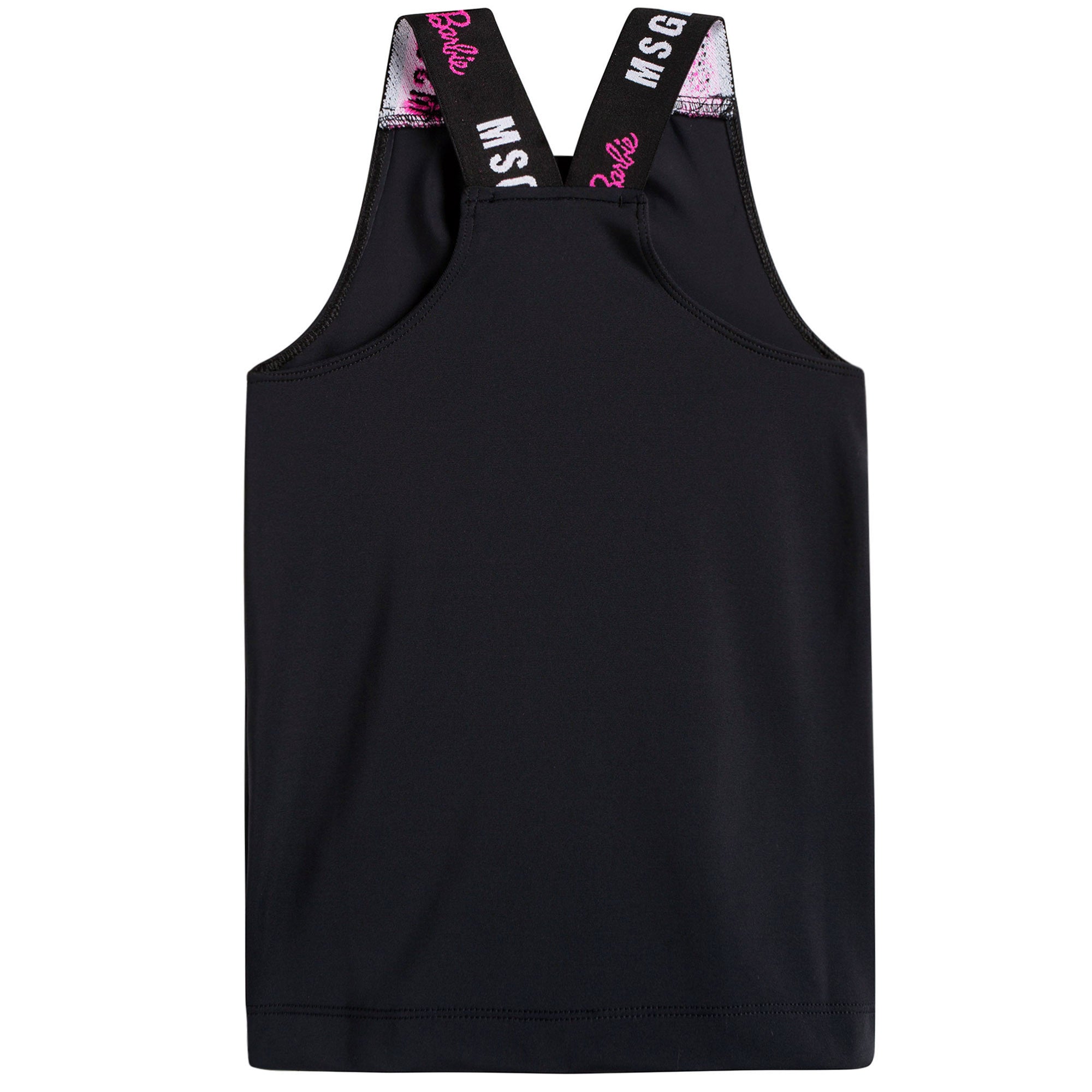 Girls Black Tank Vest