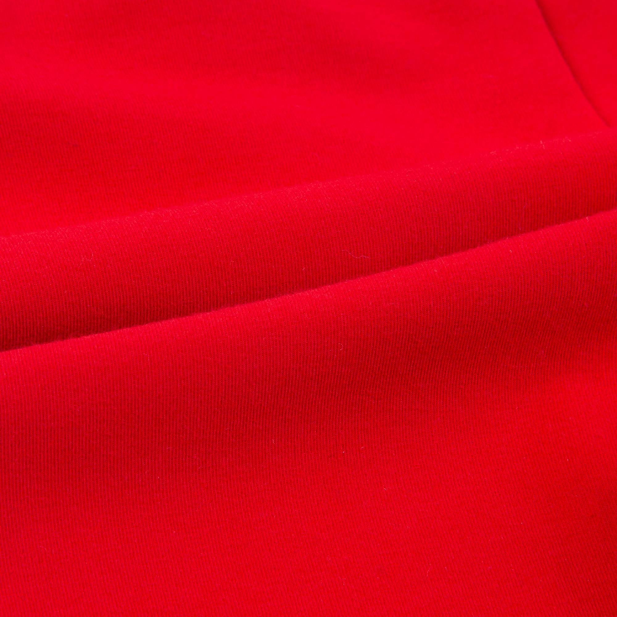 Baby Girls Red Logo Cotton Leggings