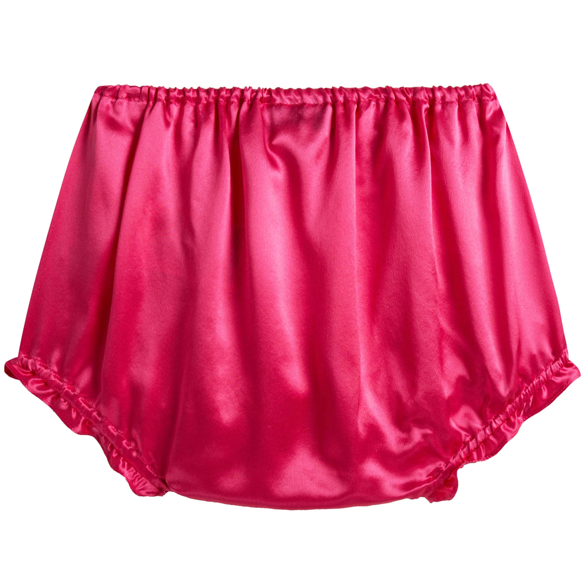 Baby Girls Pink Silk Short