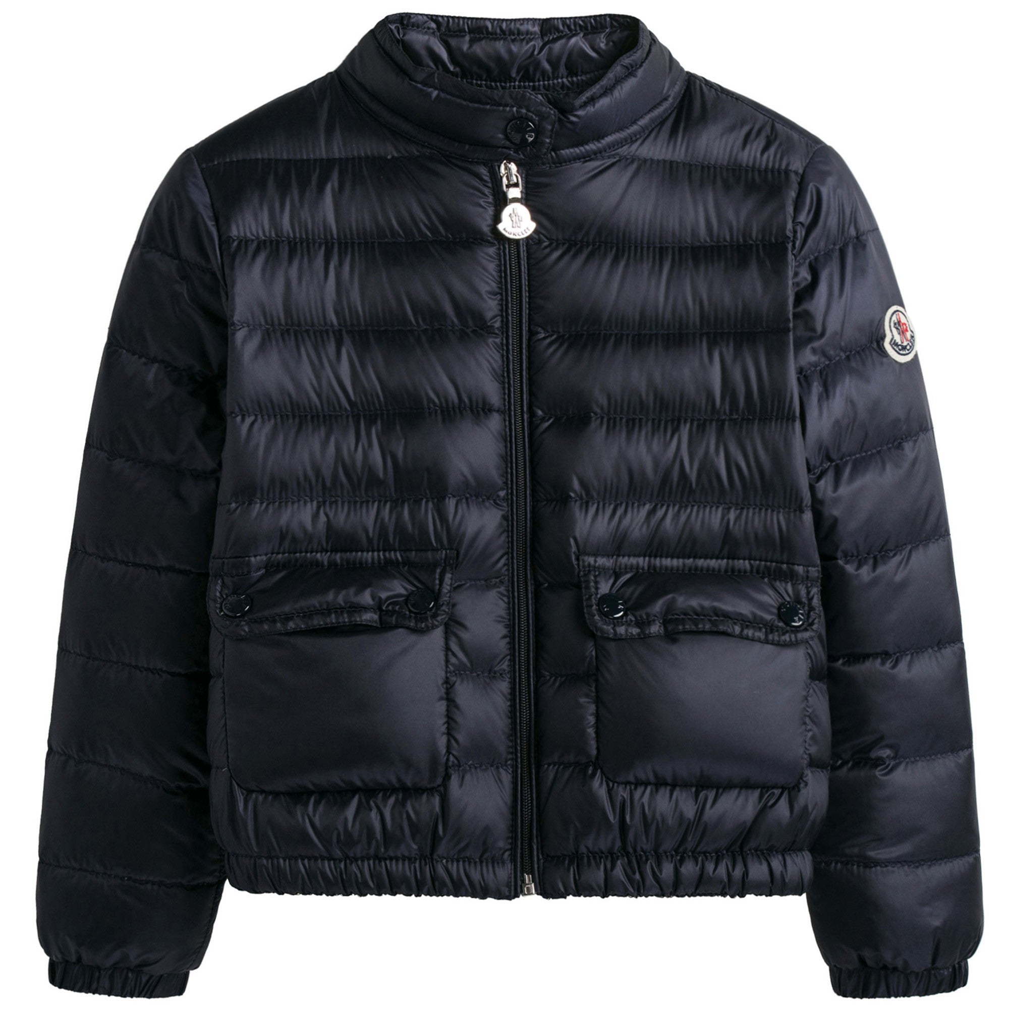 Baby Girls Dark Blue 'Lans' Down Padded Jacket