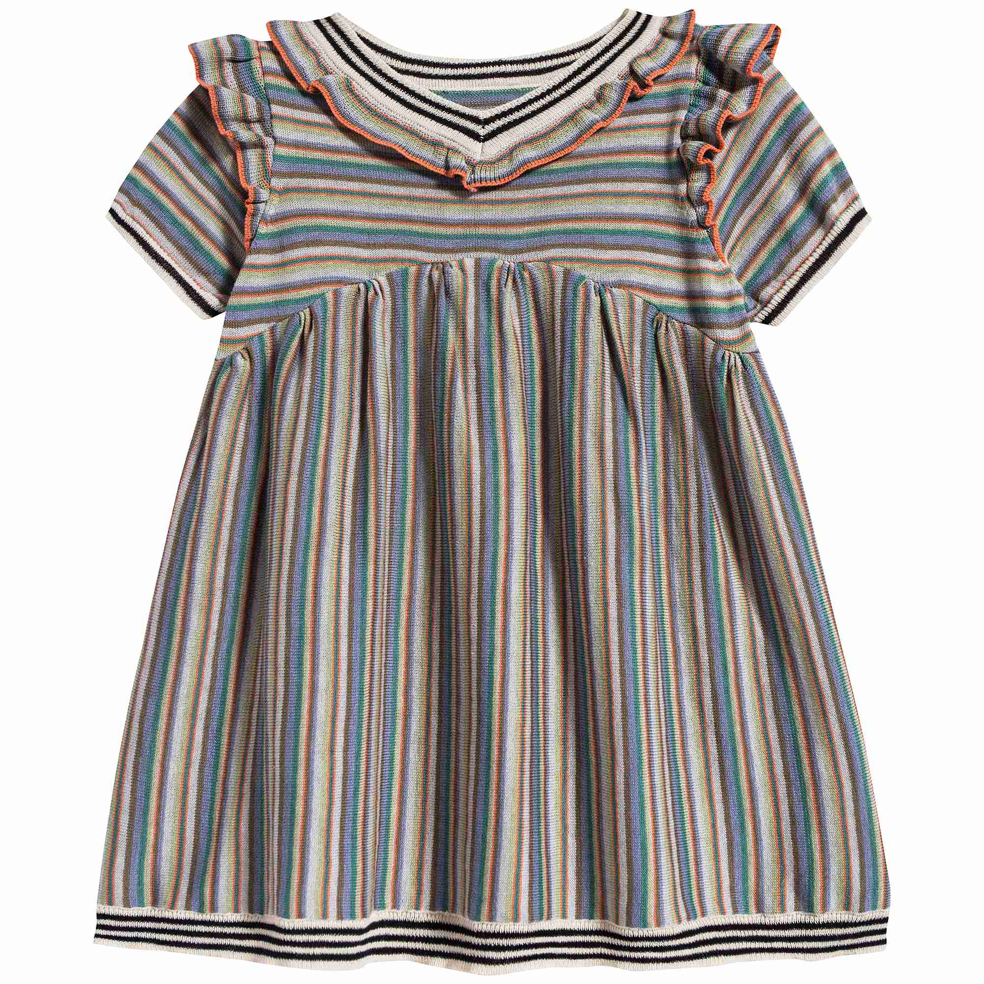 Baby Girls Multi Cotton Dress