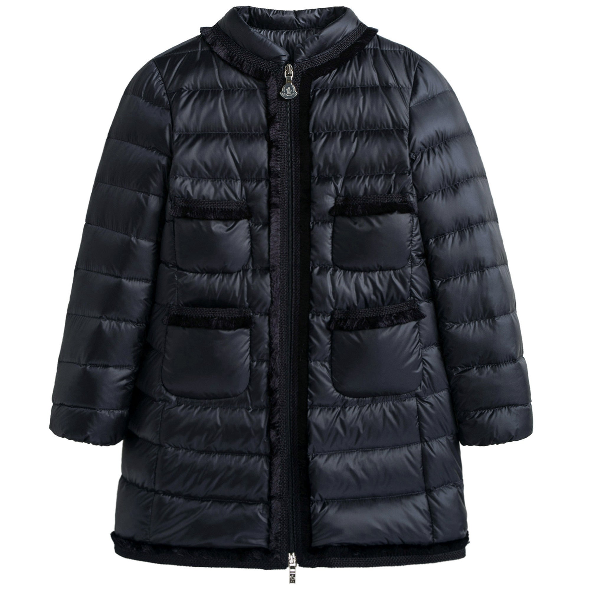 Baby Girls Dark Blue 'Antheia' Down Padded Coat