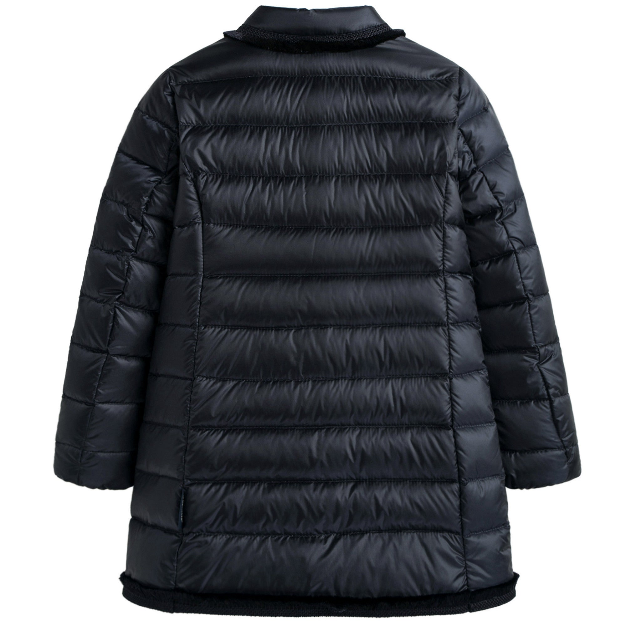 Baby Girls Dark Blue 'Antheia' Down Padded Coat
