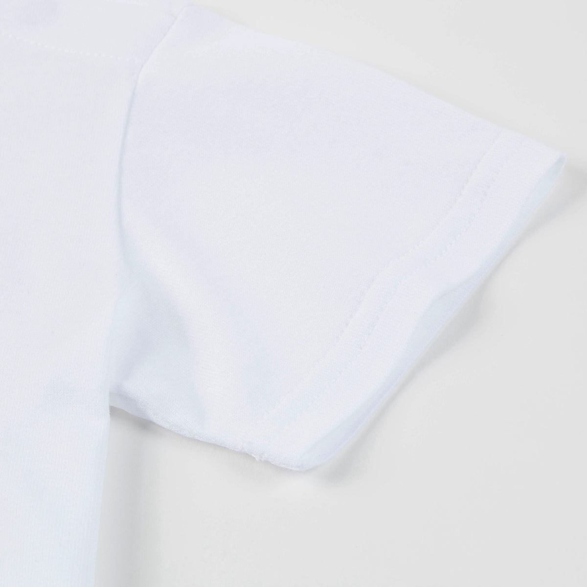 T-shirt en Coton Blanc avec Logo pour Bébé Garçon