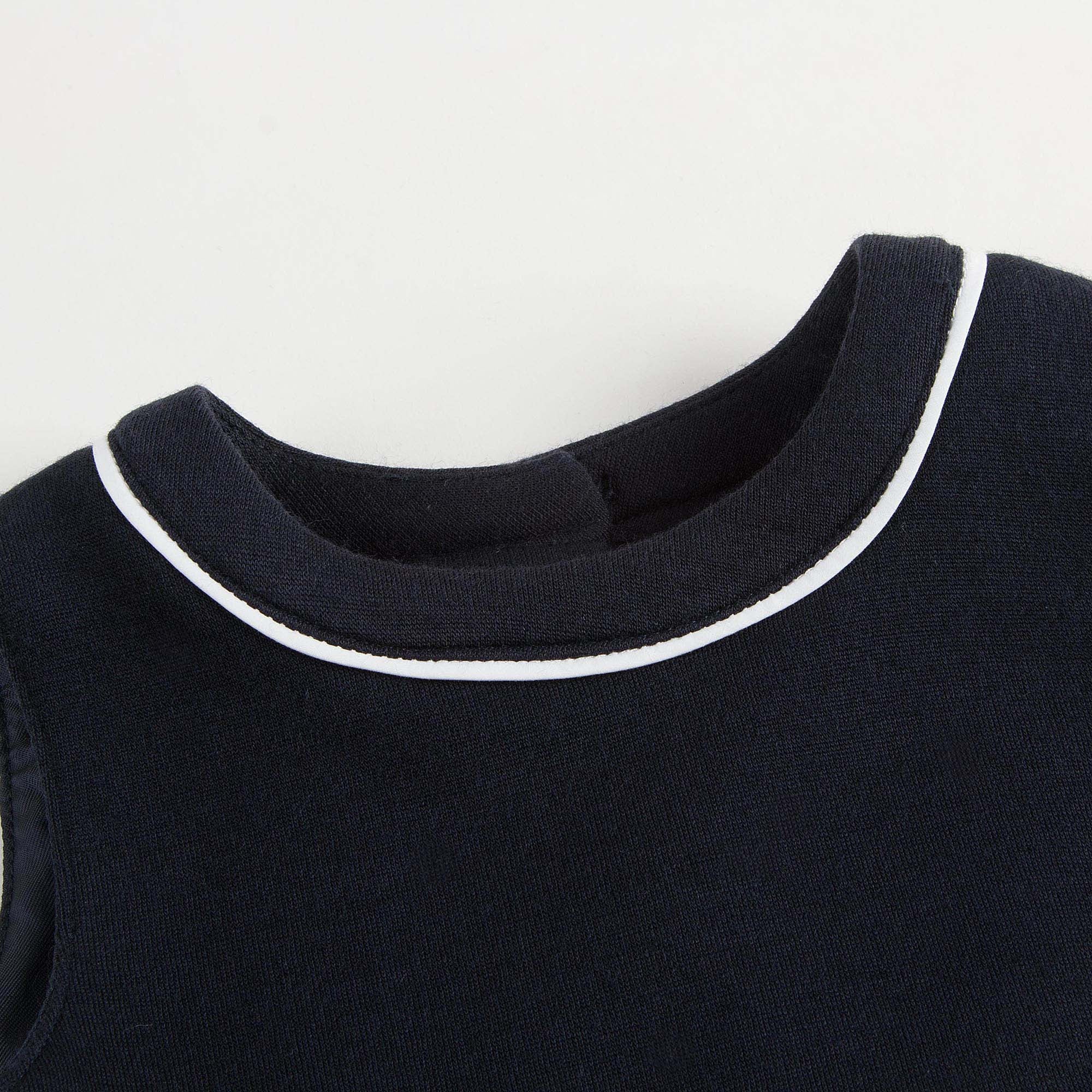 Girls Navy Blue Dress