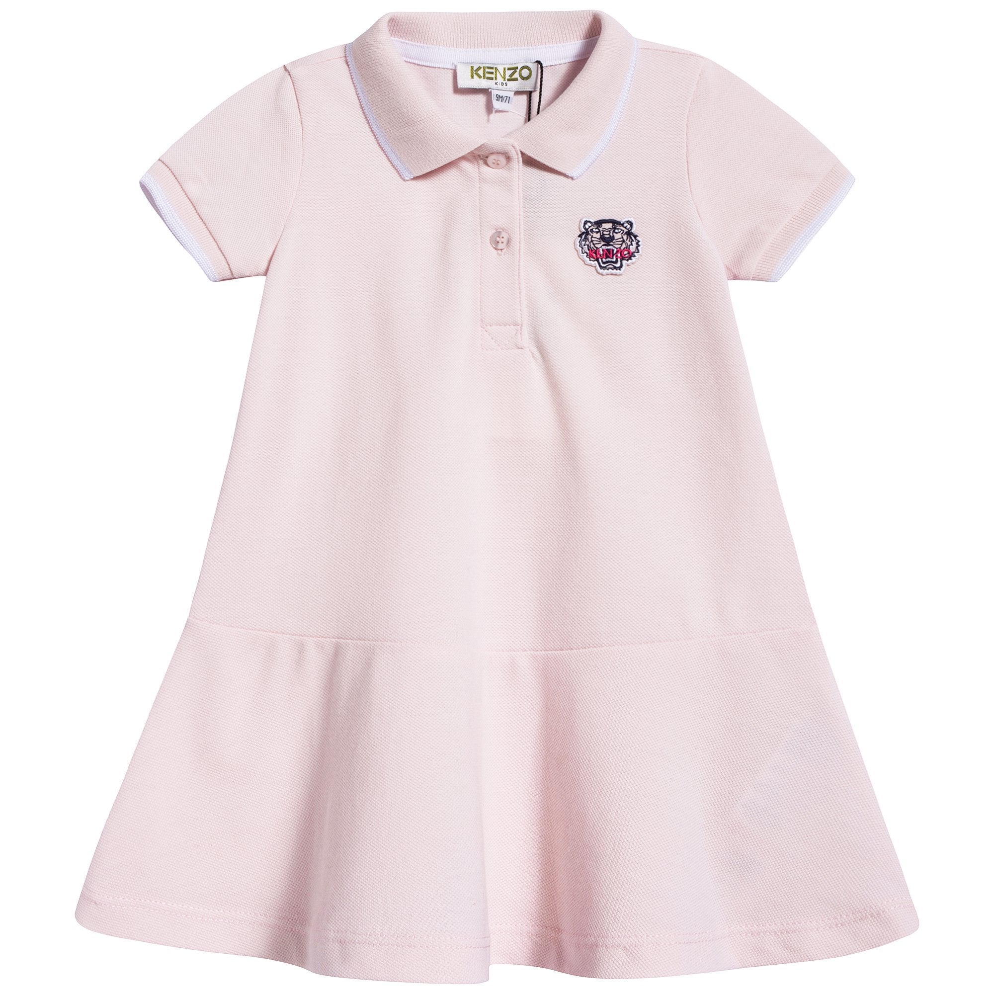 Baby Girls Light Pink Cotton Dress