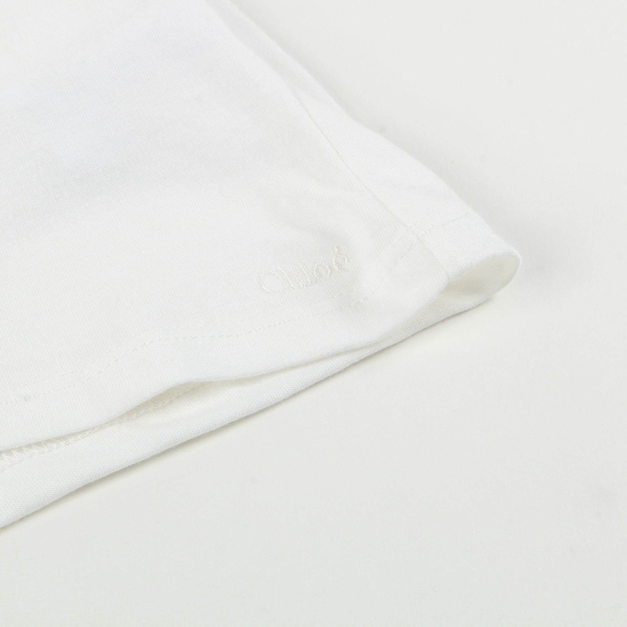 Girls White Cotton Top